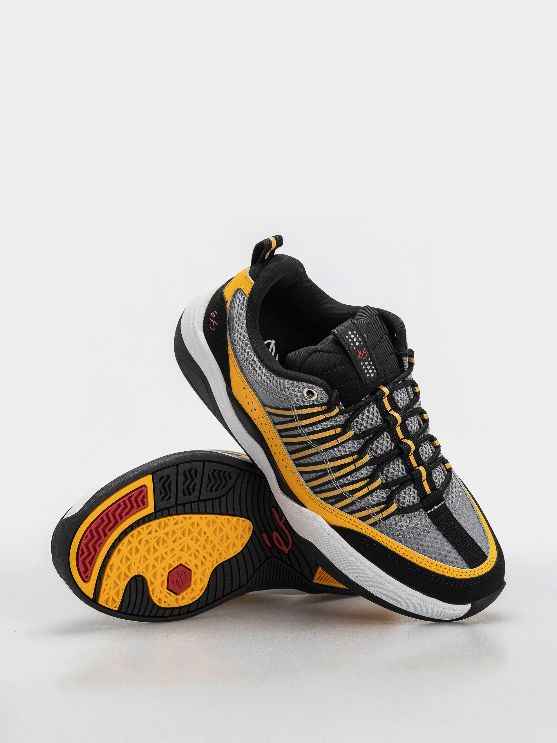 Topánky eS Imprint (black/yellow)