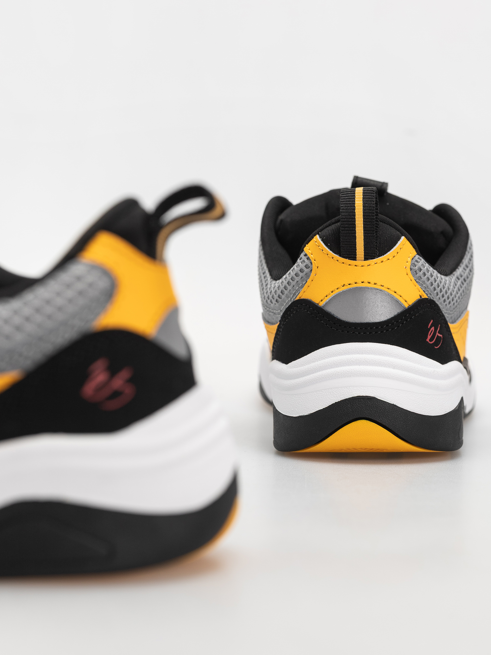 Topánky eS Imprint (black/yellow)