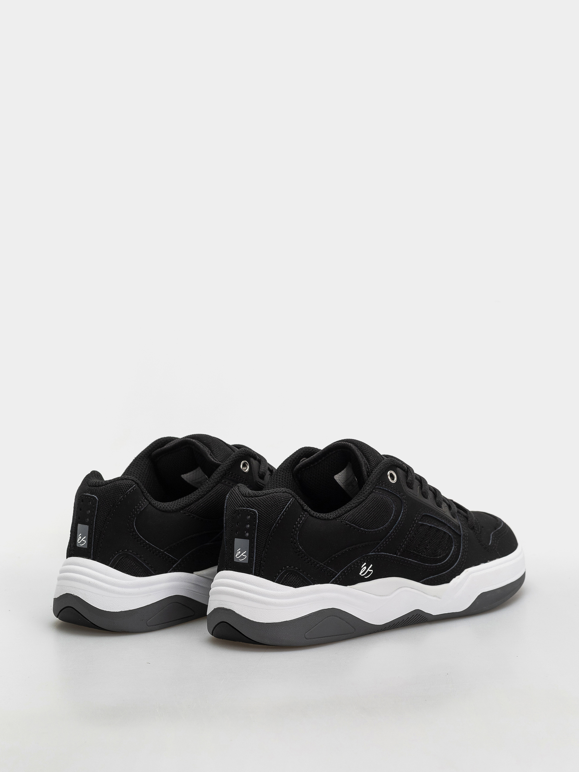 Topánky eS Tj Rogers (black/white/grey)