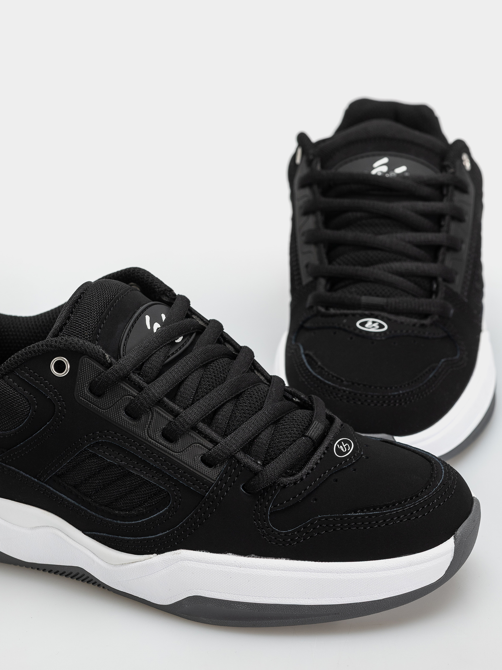 Topánky eS Tj Rogers (black/white/grey)