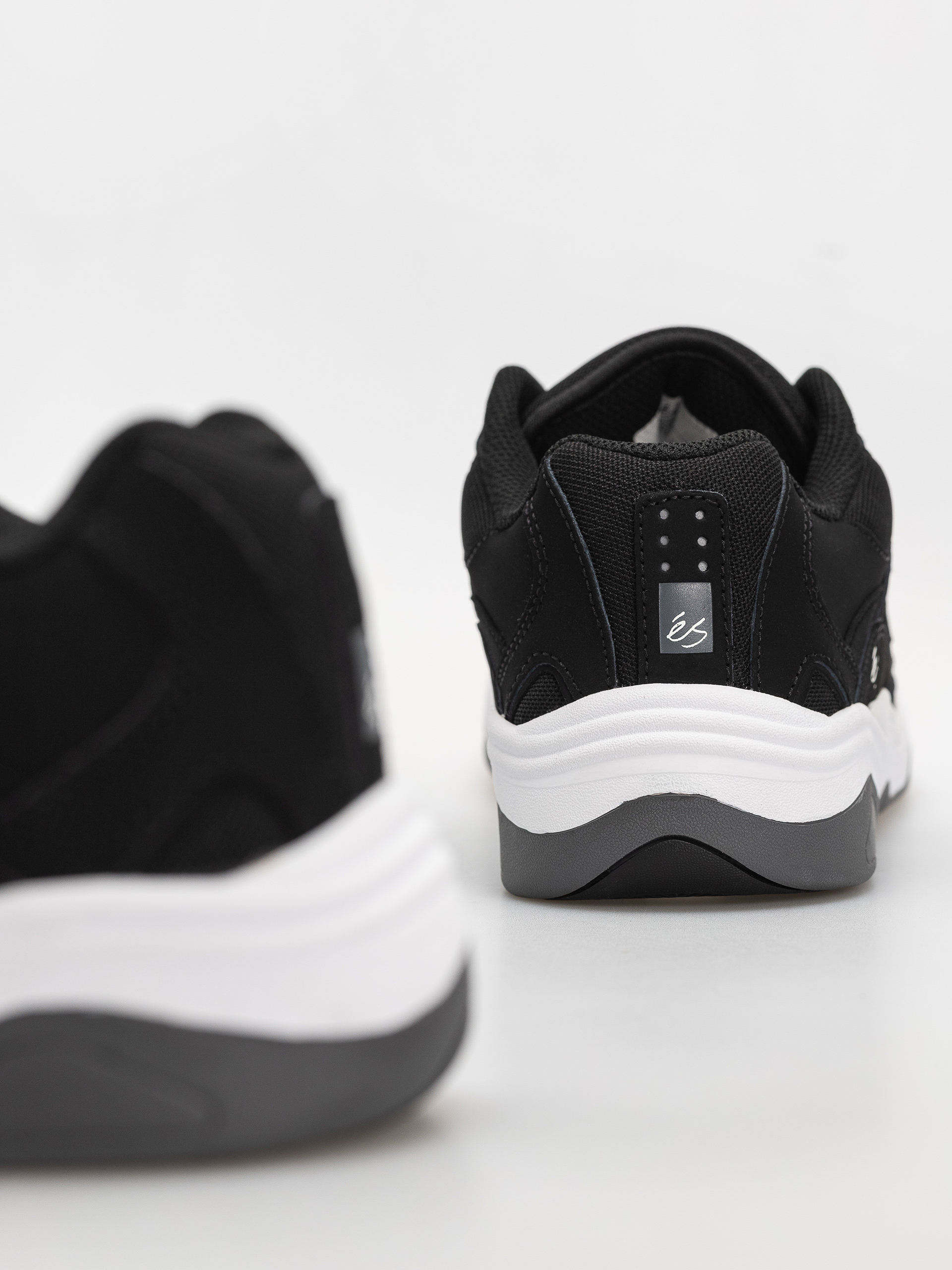 Topánky eS Tj Rogers (black/white/grey)