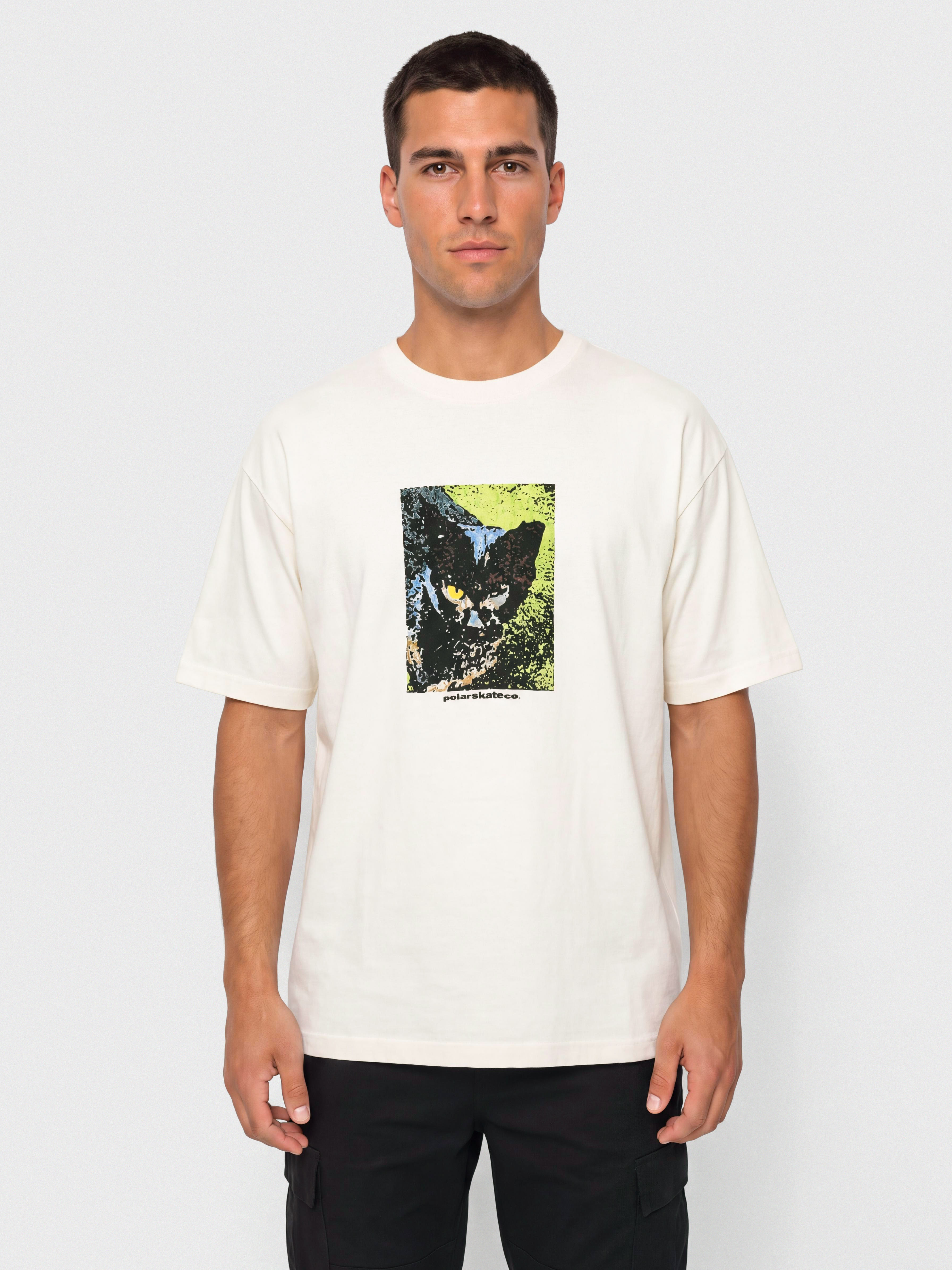 Tričko Polar Skate Cat (ivory)