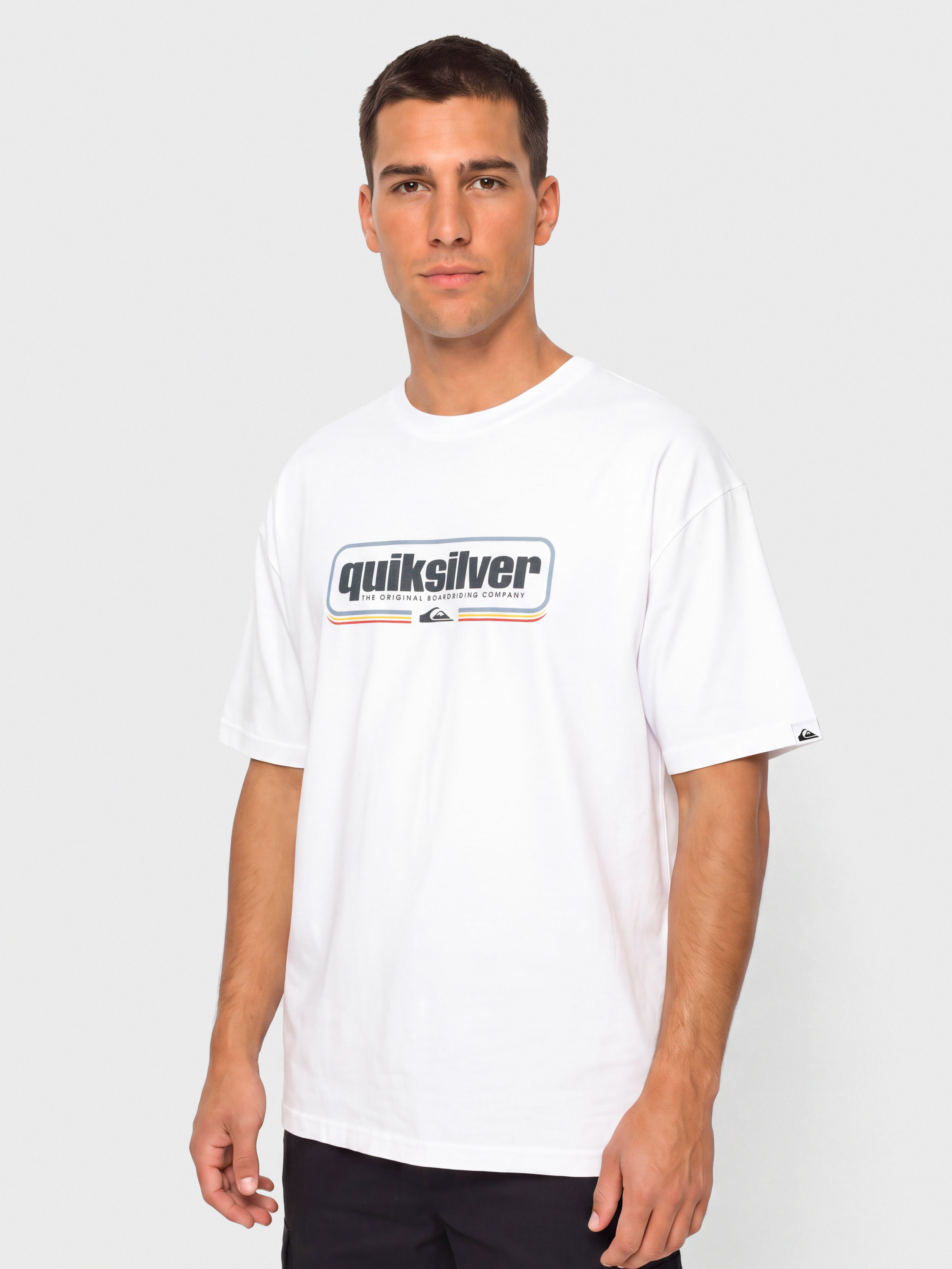 Tričko Quiksilver Box Shaped (white)