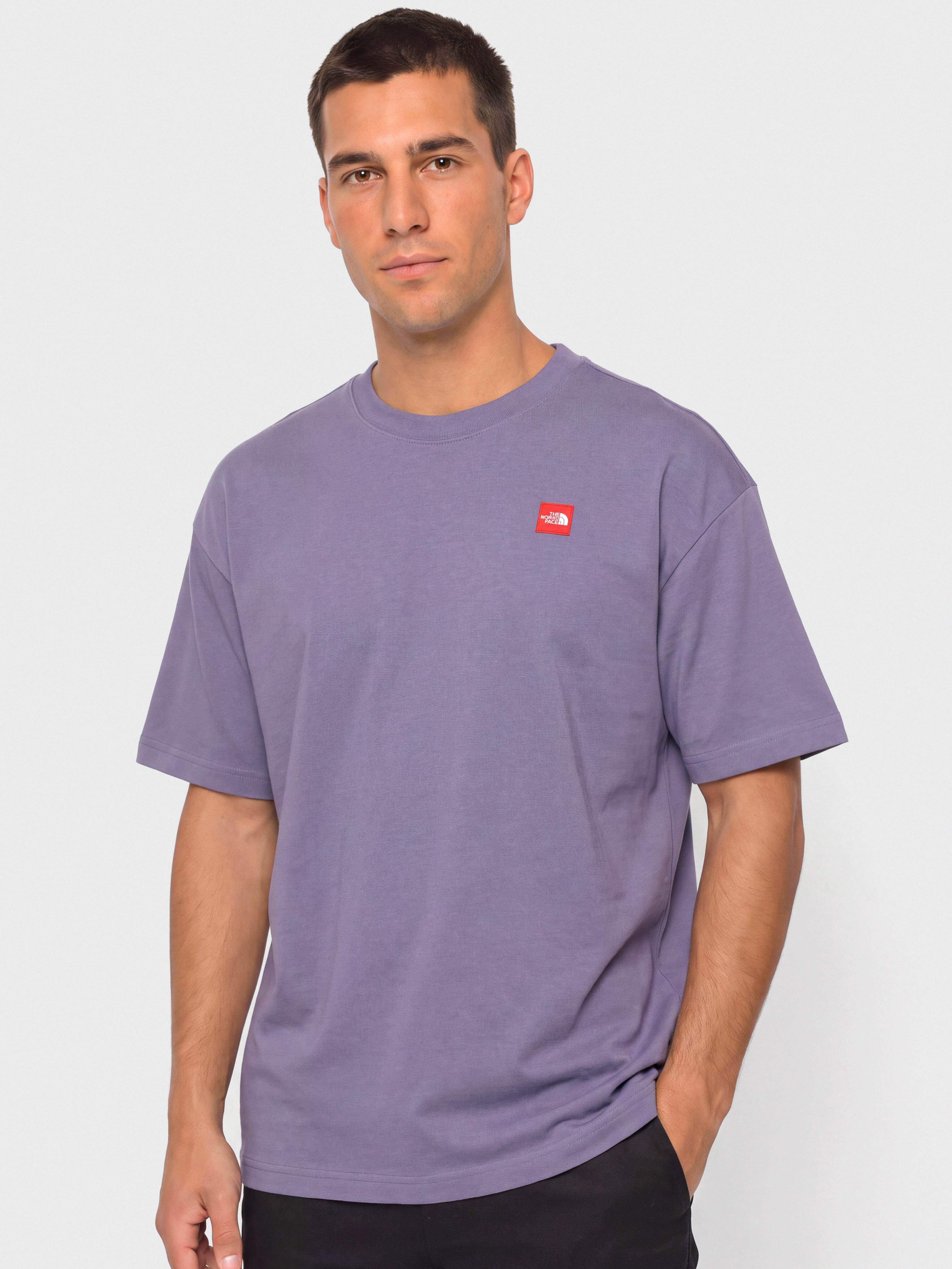 Tričko The North Face Red Box (grounded plum)