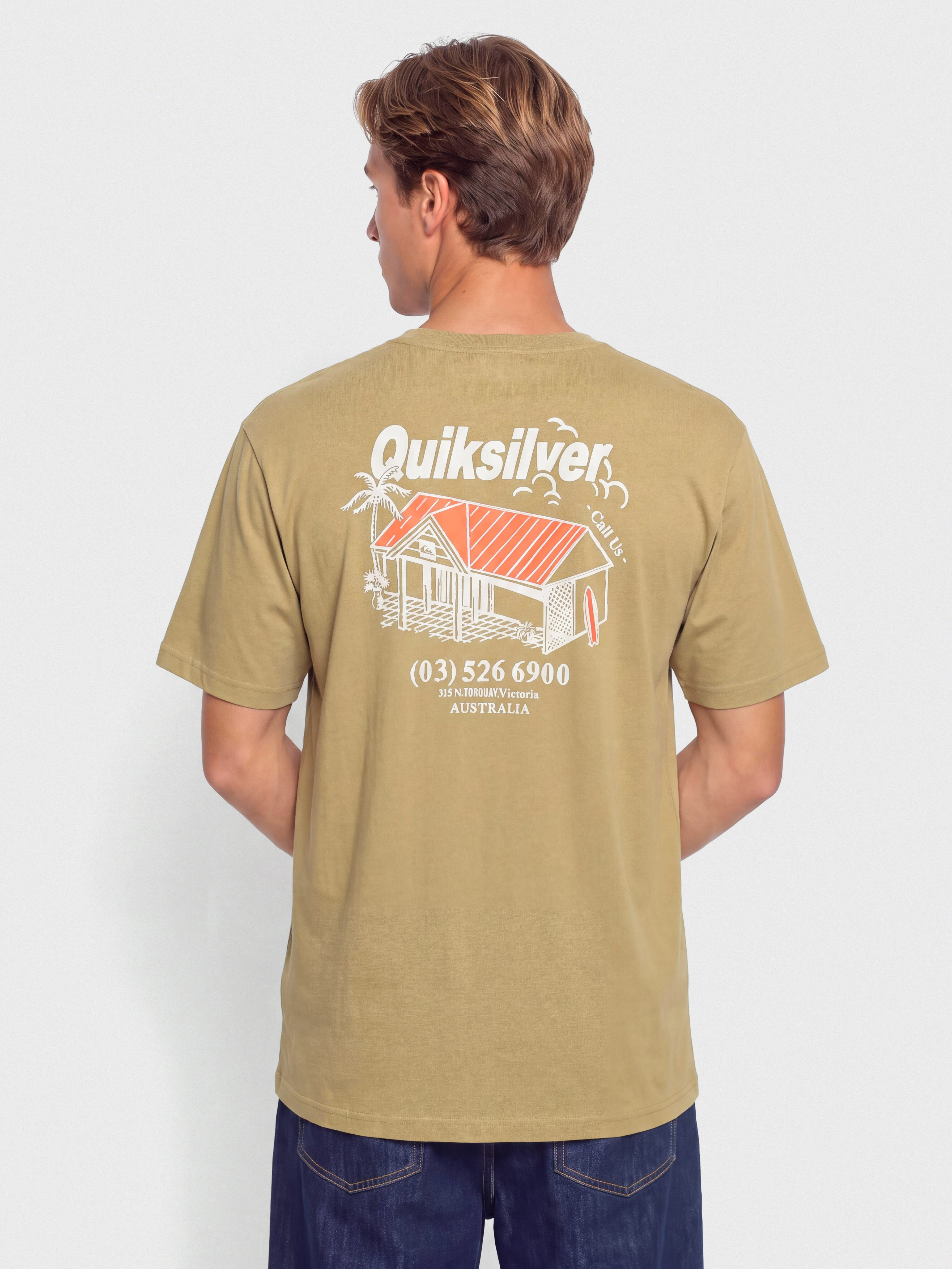 Tričko Quiksilver Deep House (kelp)
