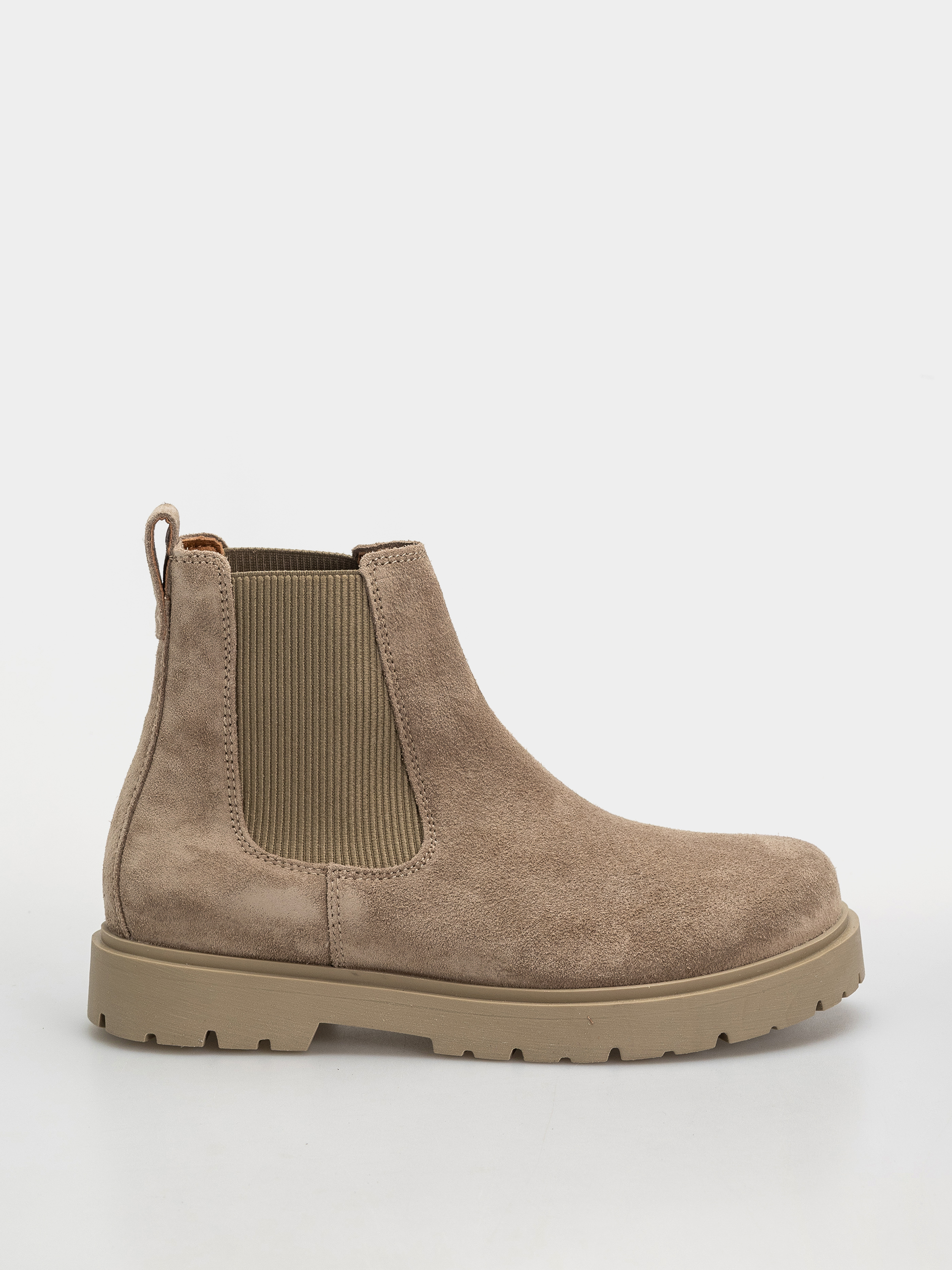 Topánky Birkenstock Highwood Suede Leather Narrow (taupe)