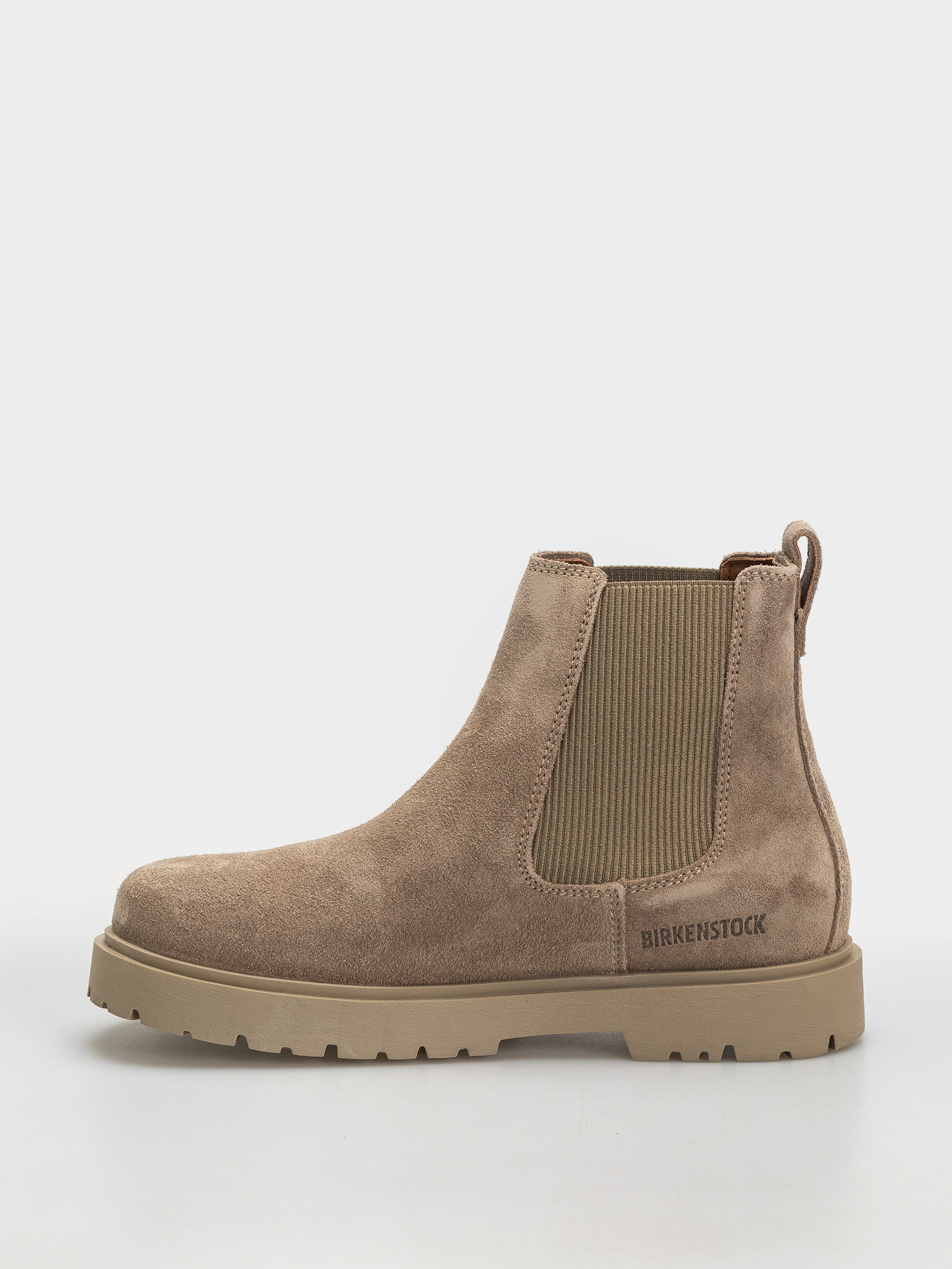 Topánky Birkenstock Highwood Suede Leather Narrow (taupe)