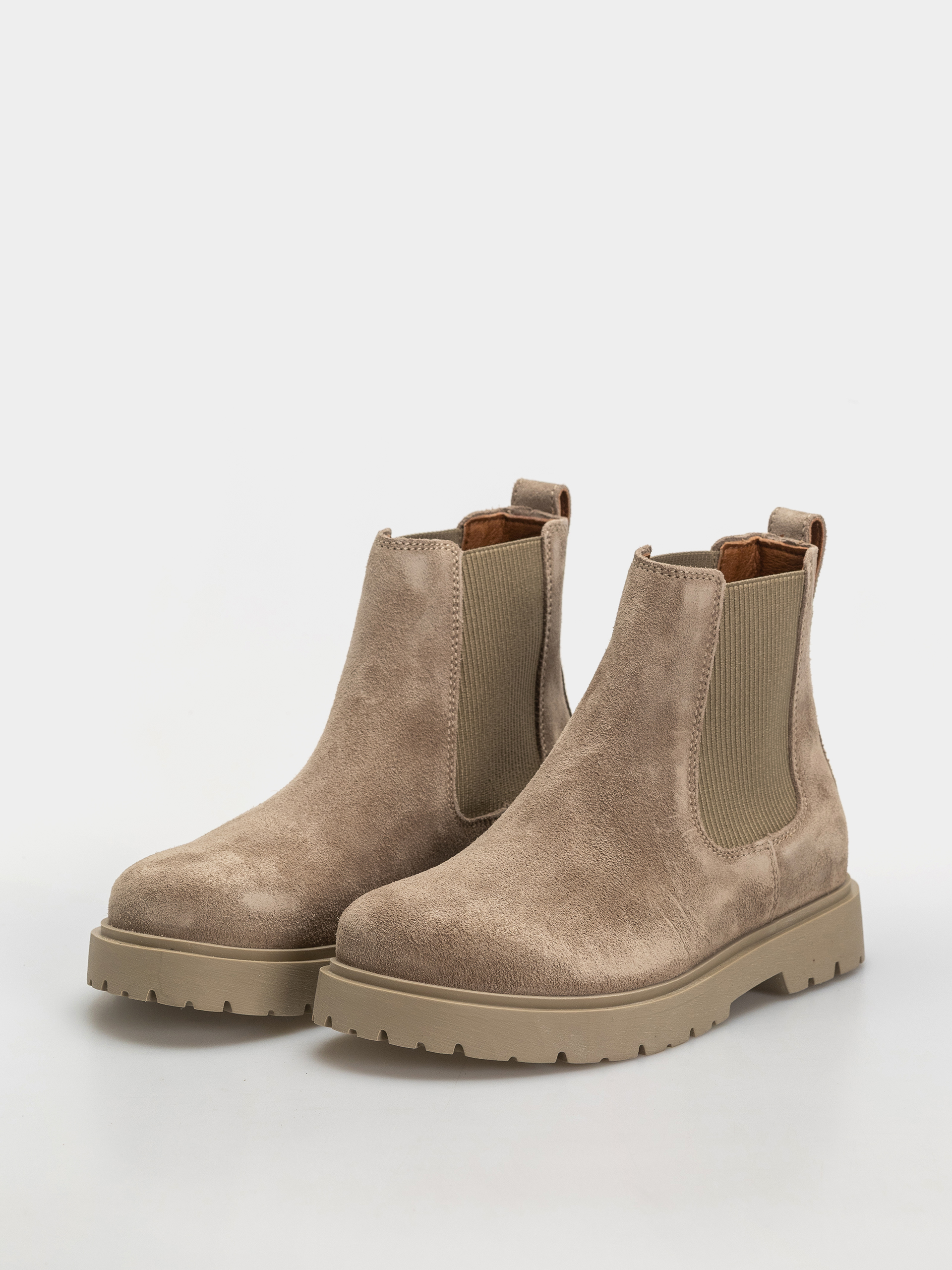 Topánky Birkenstock Highwood Suede Leather Narrow (taupe)