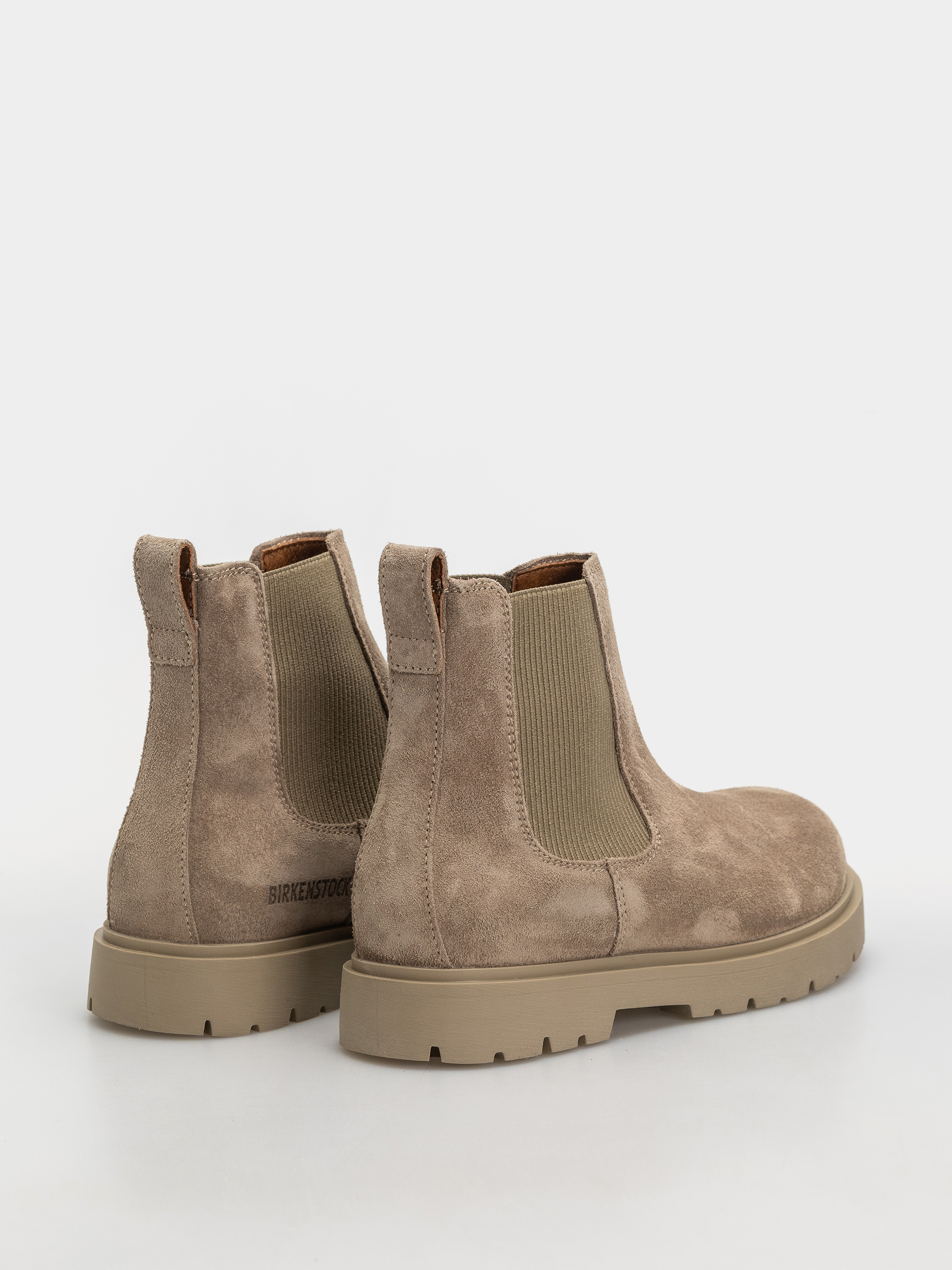 Topánky Birkenstock Highwood Suede Leather Narrow (taupe)