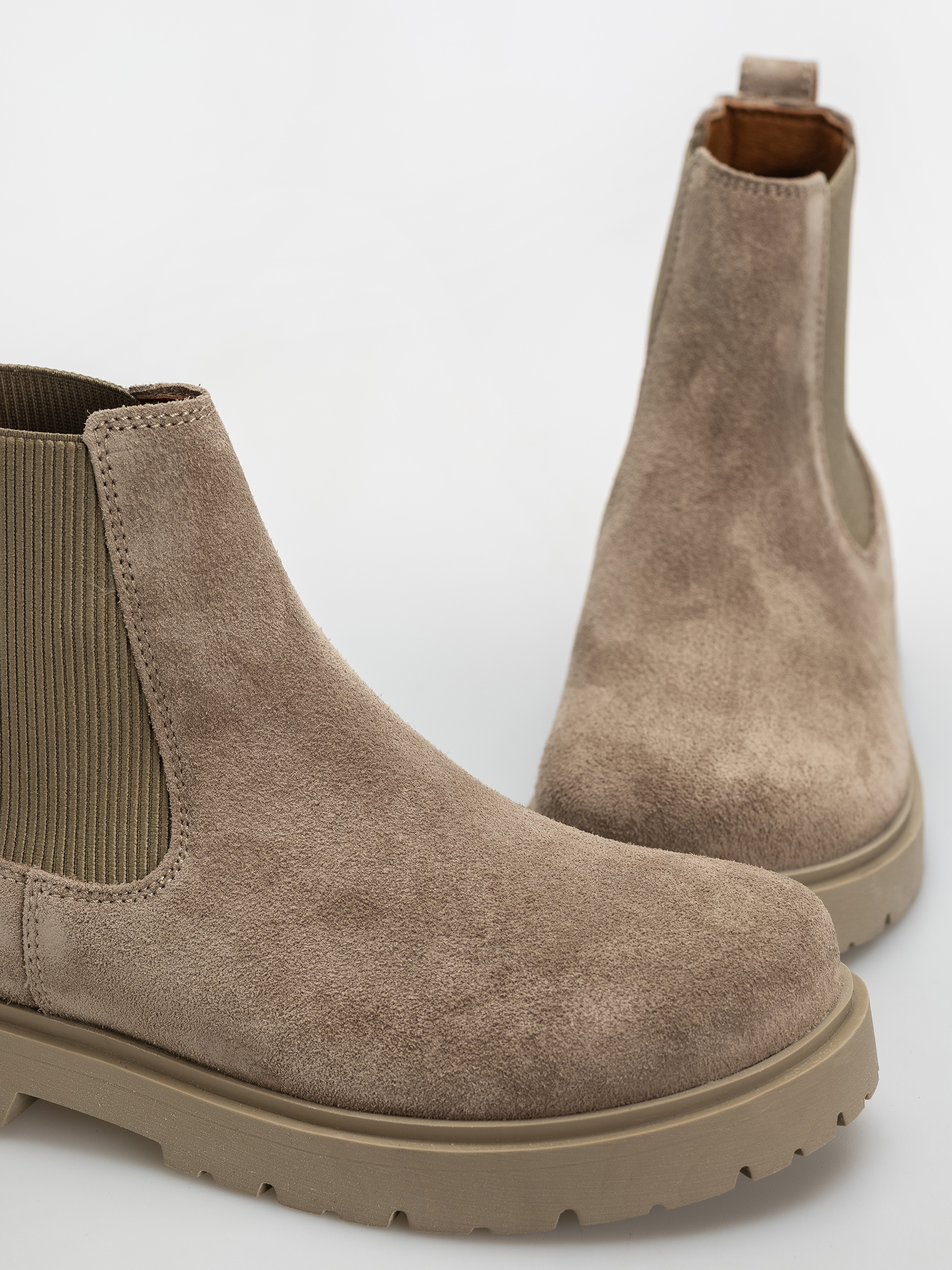 Topánky Birkenstock Highwood Suede Leather Narrow (taupe)