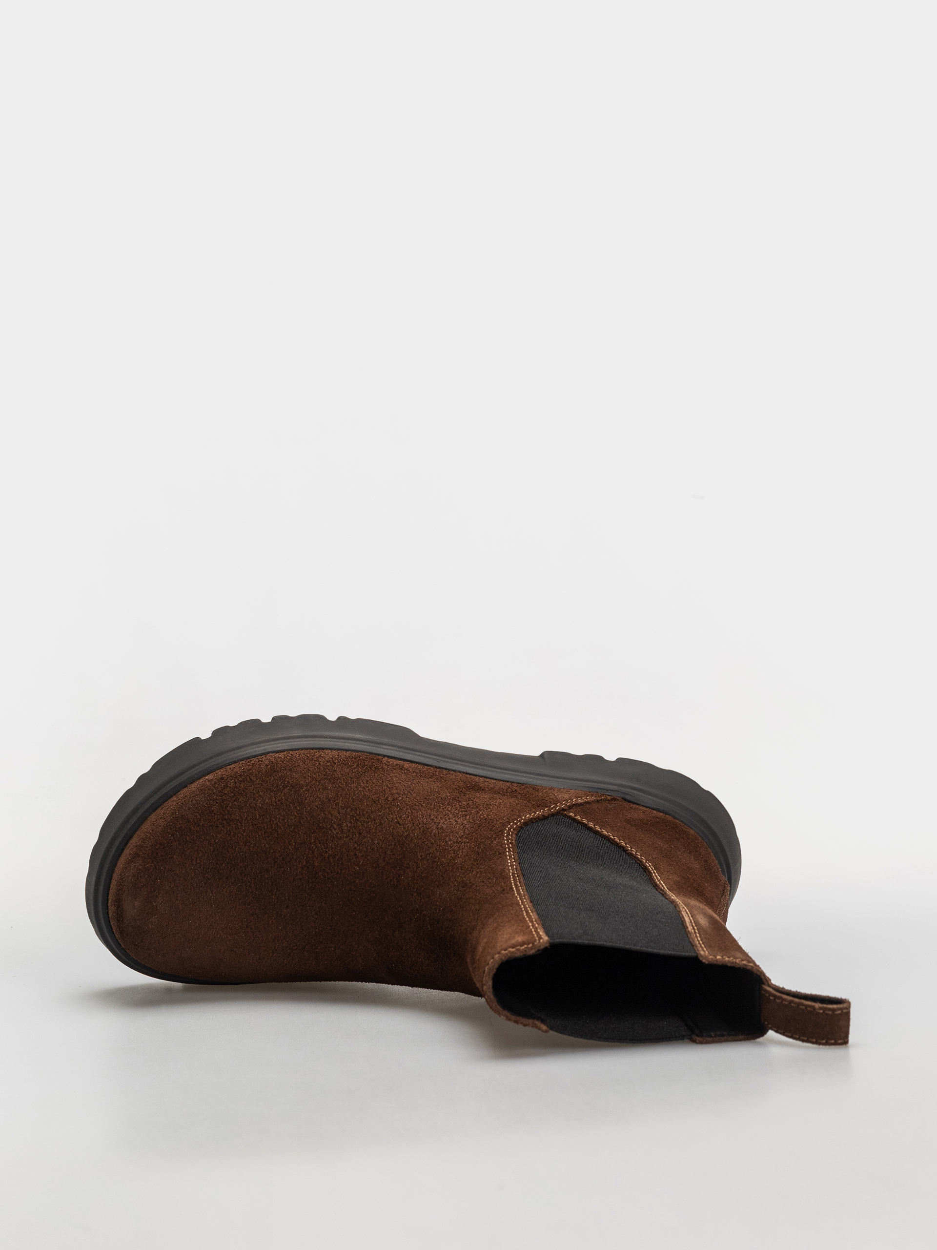 Topánky Birkenstock Theda Chelsea Suede Leather Narrow Wmn (carafe)