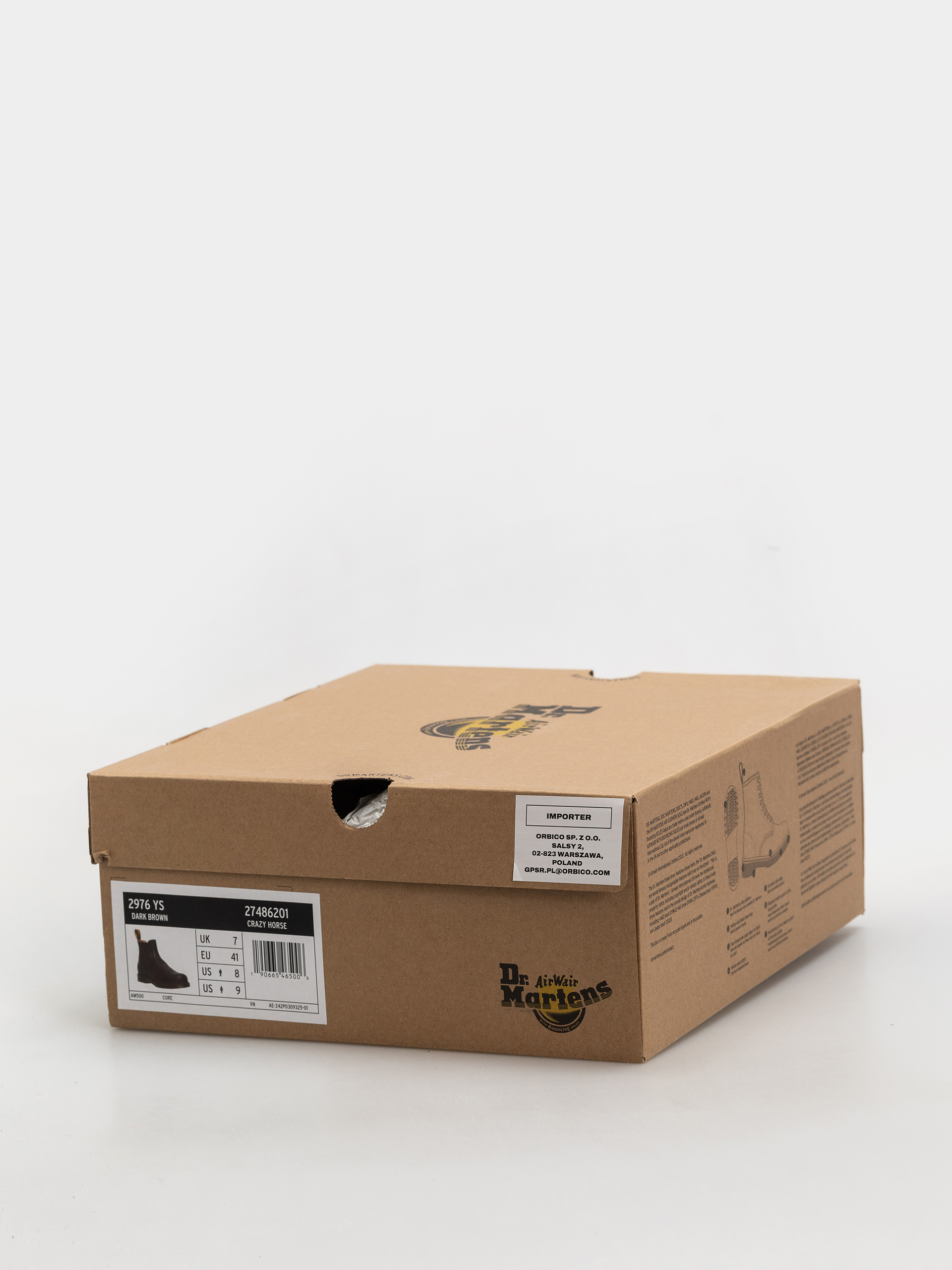 Topánky Dr. Martens 2976 YS (dark brown)