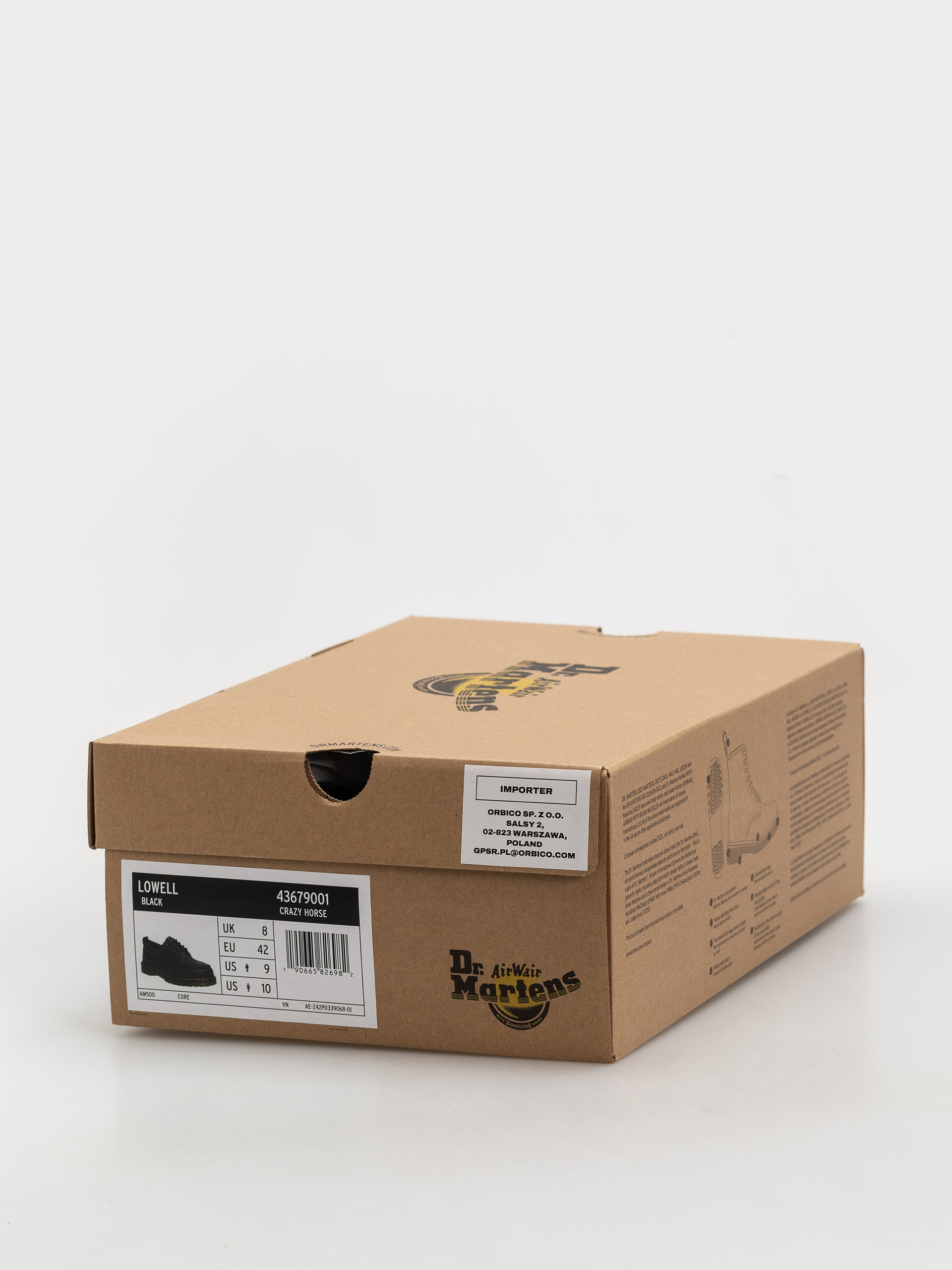 Topánky Dr. Martens Lowell (black)