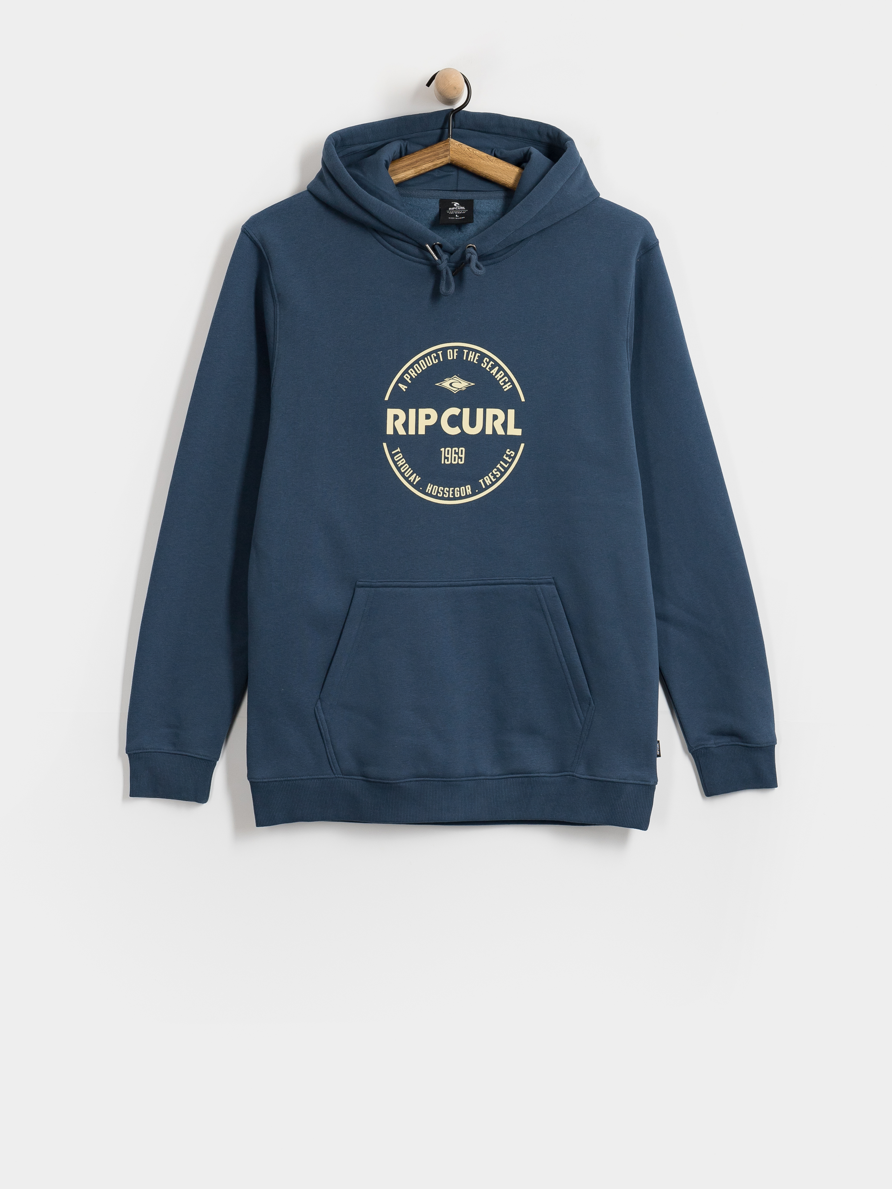 Mikina s kapucňou Rip Curl Staple HD (light navy)