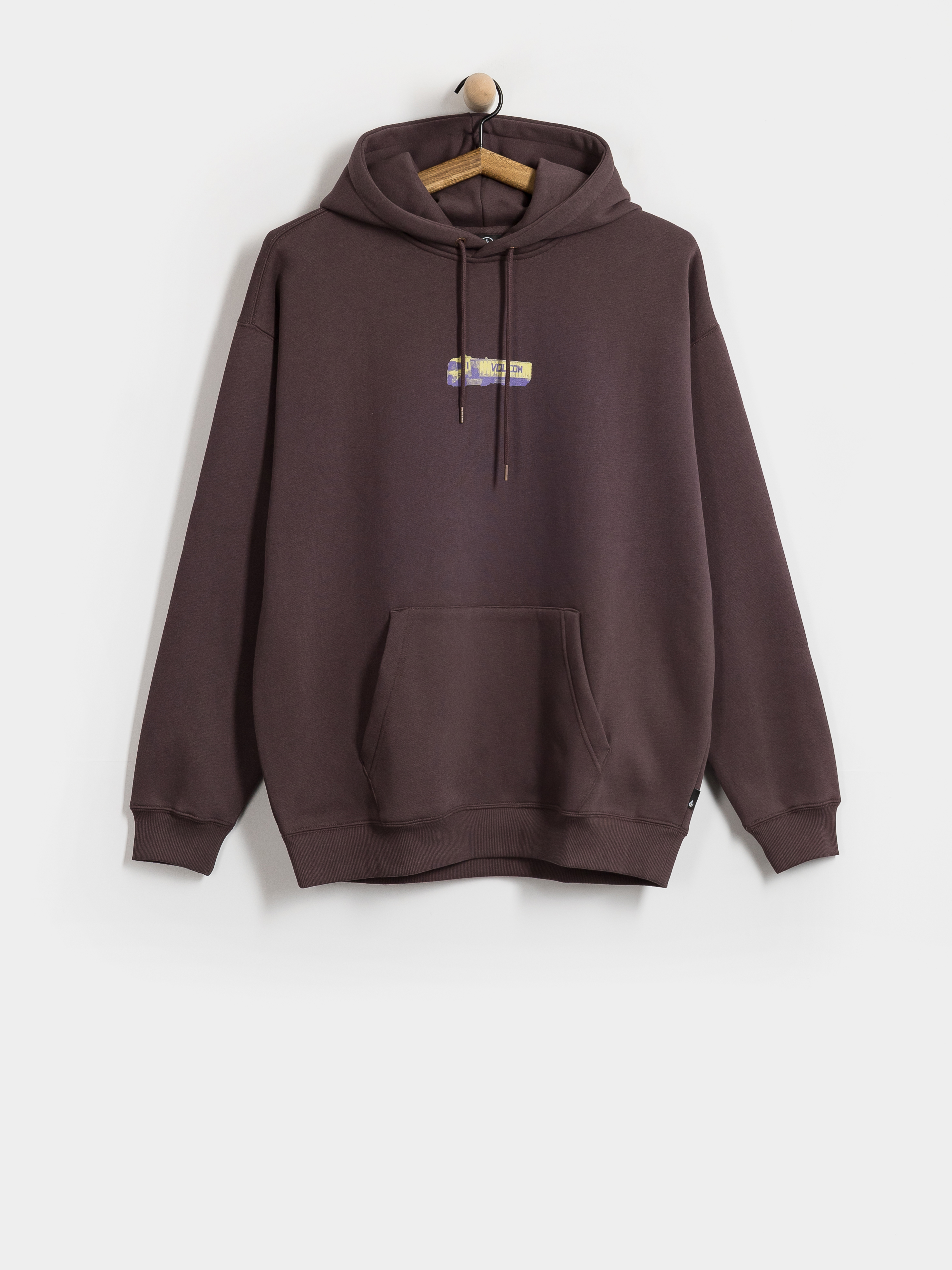 Mikina s kapucňou Volcom Stone Convoyer HD (raisin)
