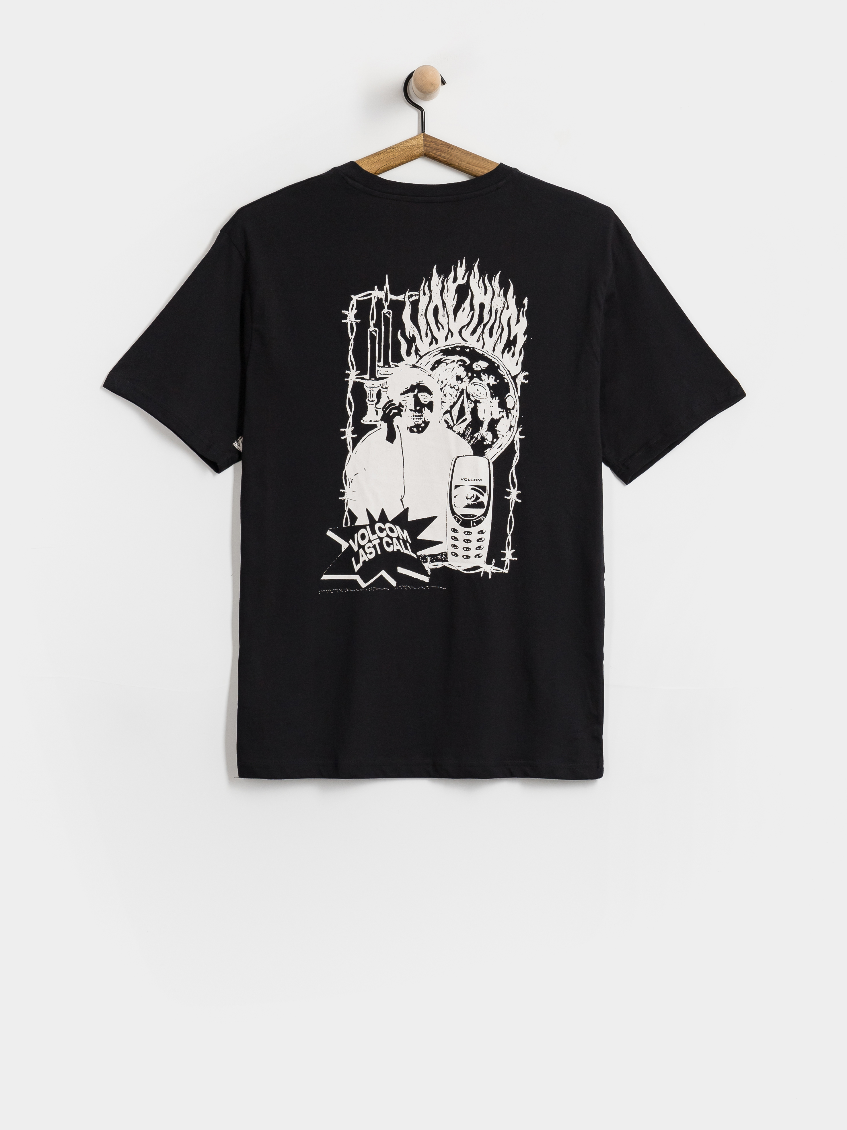 Tričko Volcom Last Call Bsc (black)