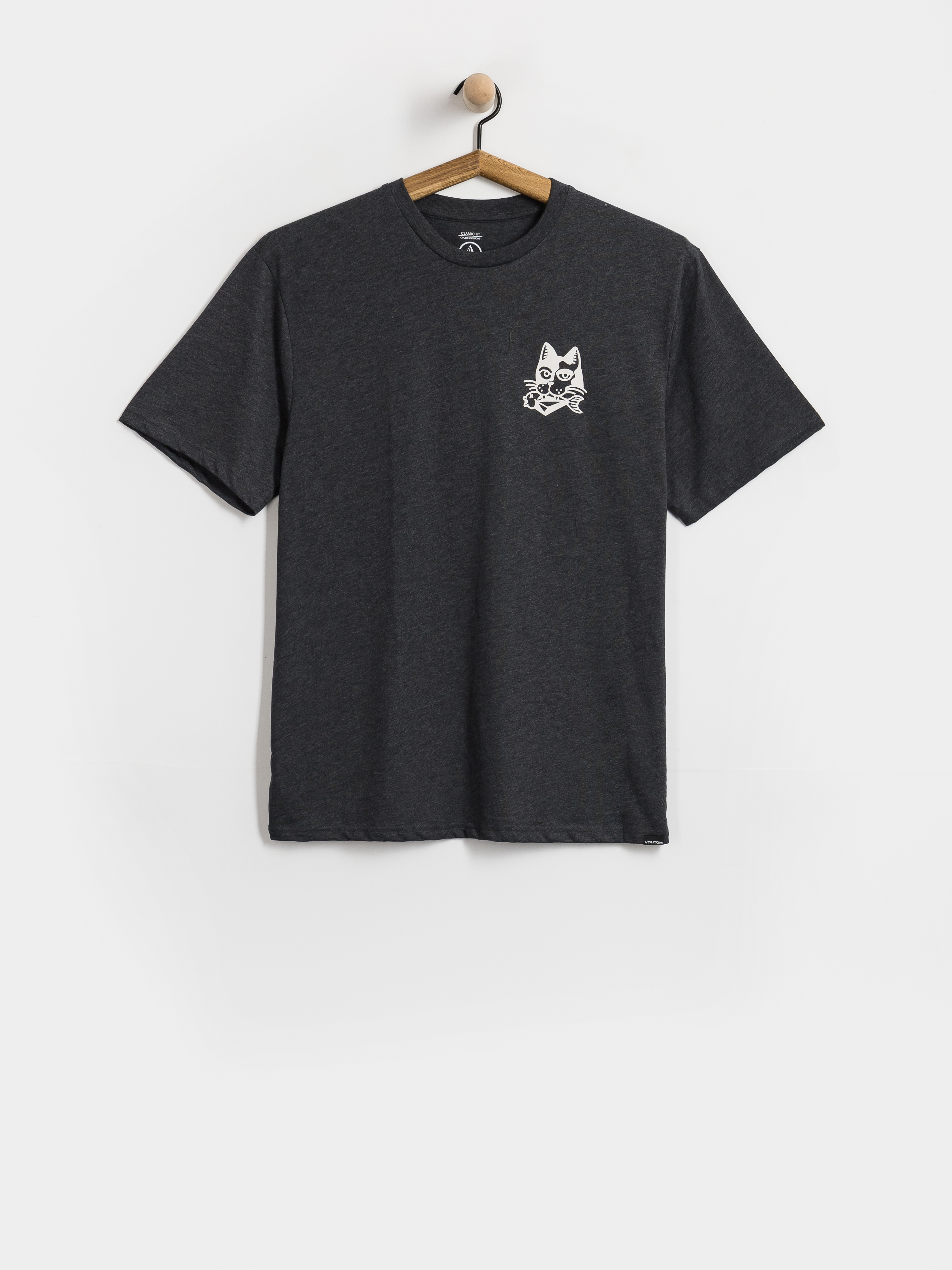 Tričko Volcom Tasty Hth (heather black)