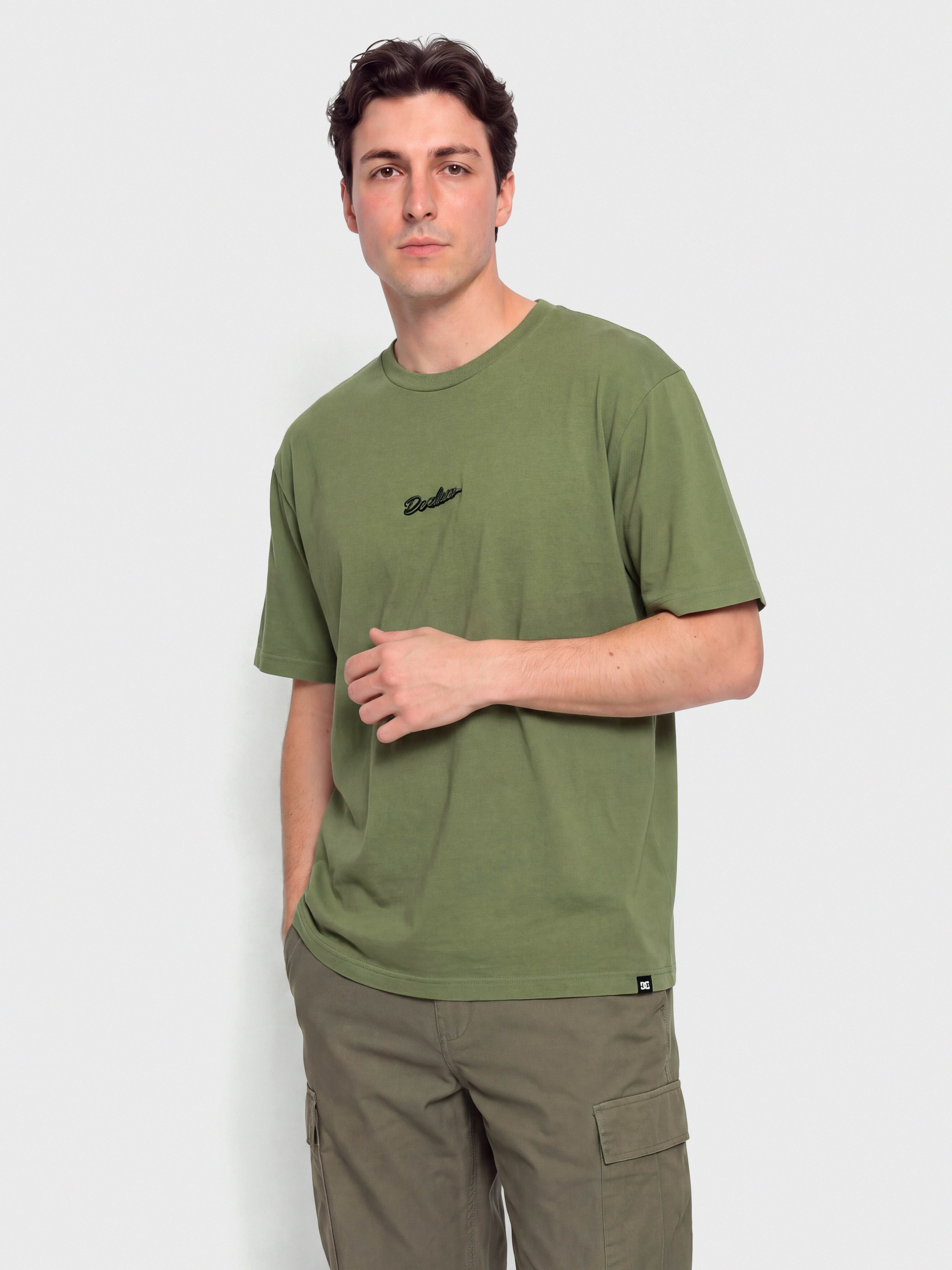 Tričko DC Melted Core (bronze green)