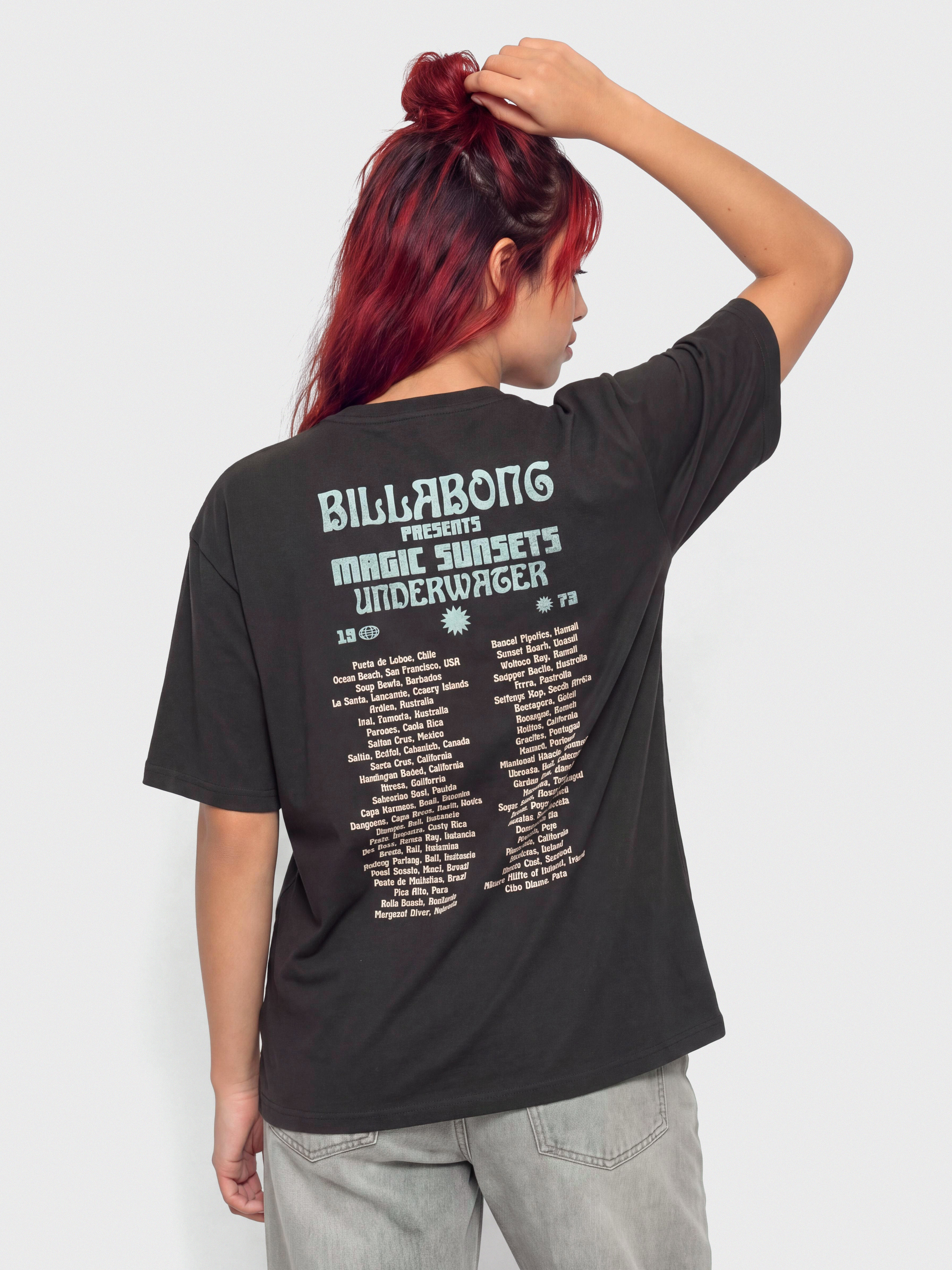 Tričko Billabong Take A Tour Wmn (off black)