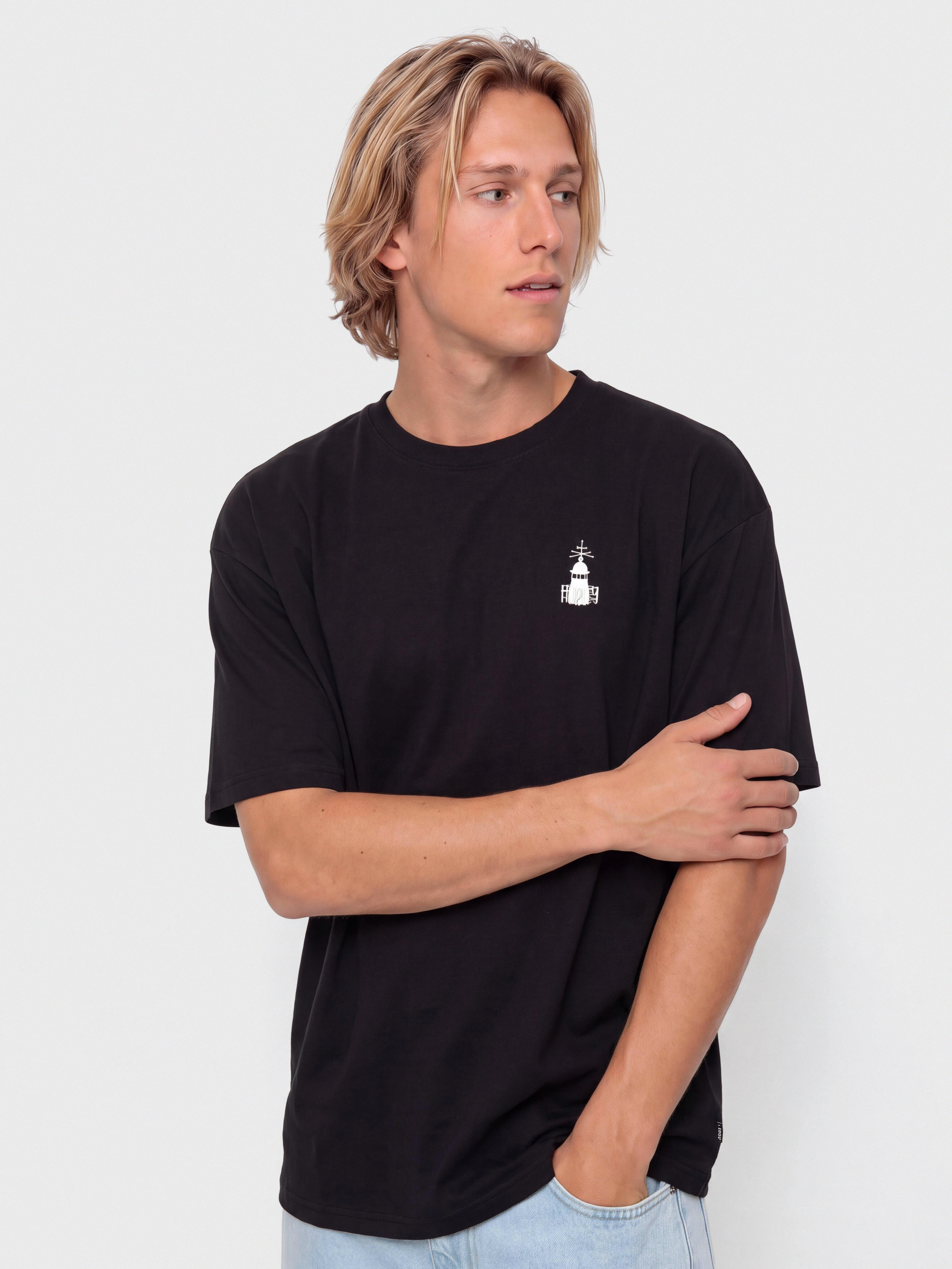 Tričko Hurley Nazare Sqns (black)