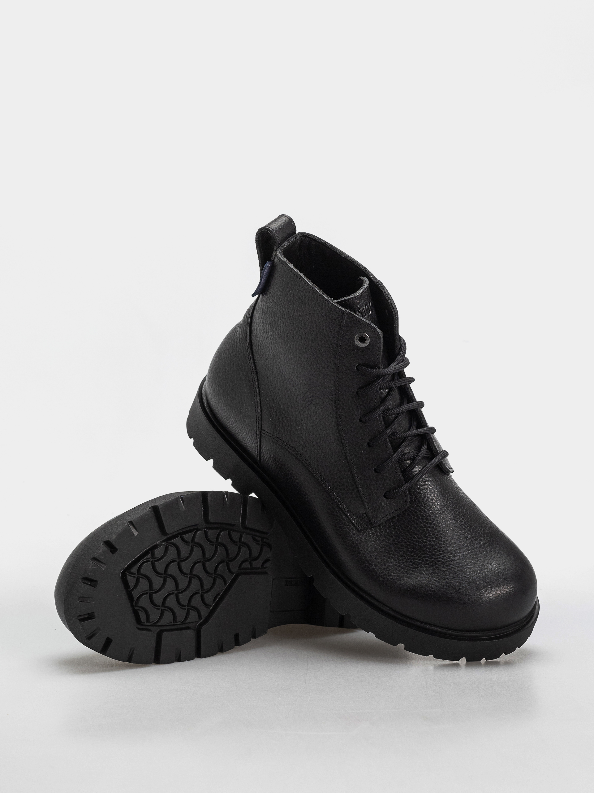 Topánky Birkenstock Highwood Mid Waterproof Leather Regular (black)