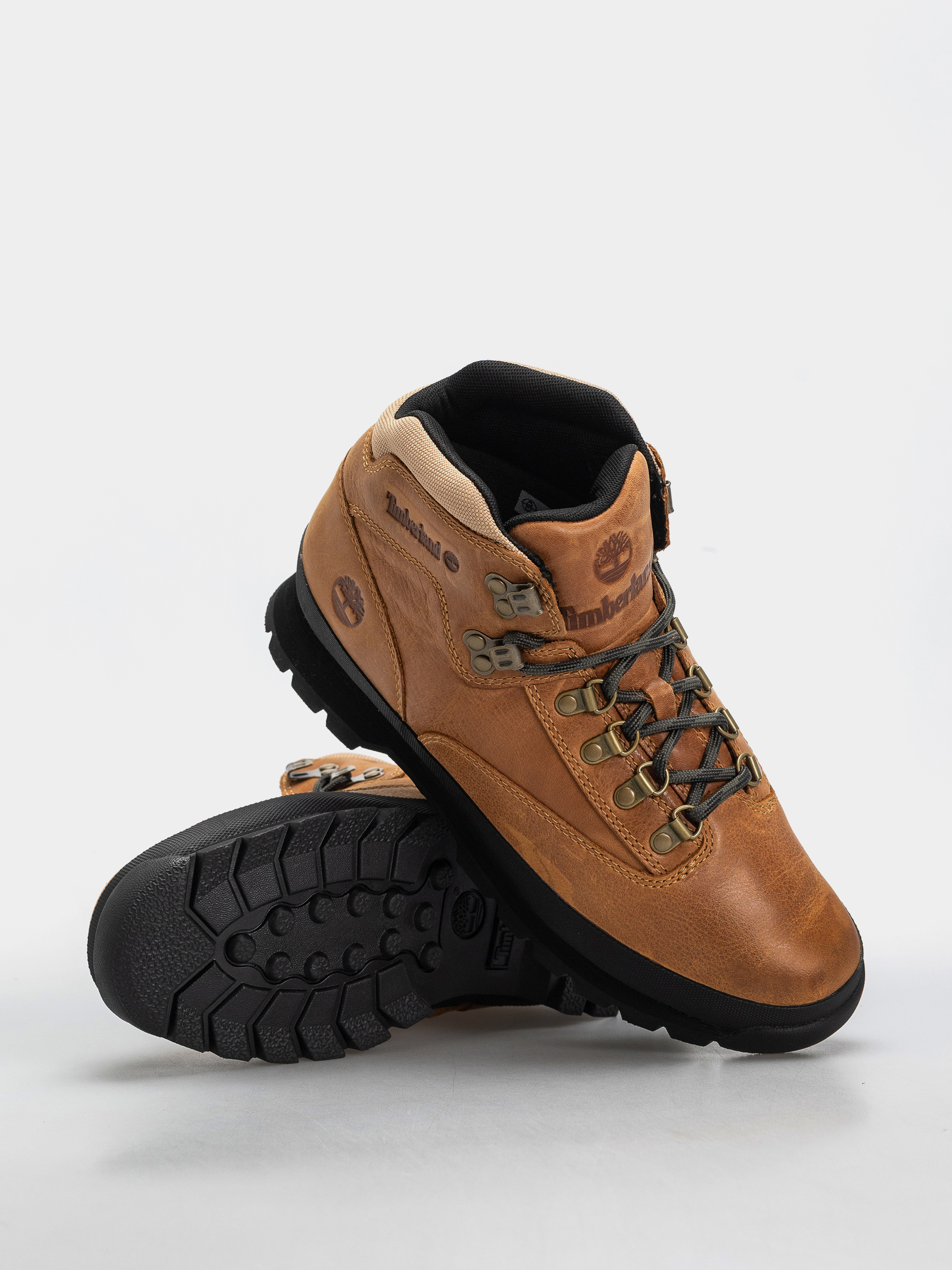 Zimné topánky Timberland Euro Hiker Mid Lace (wheat full grain)