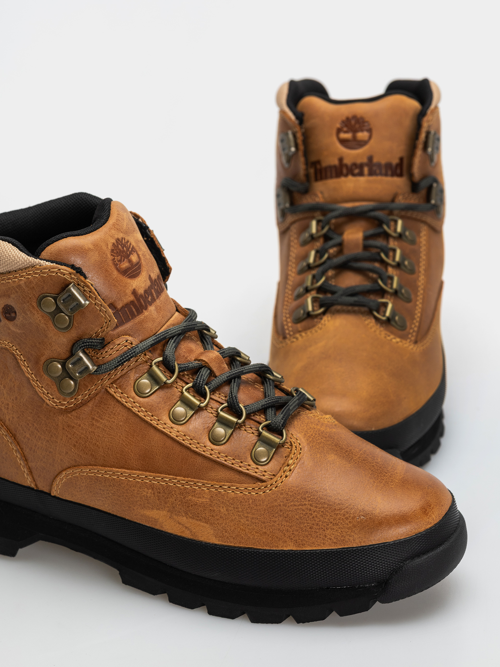 Zimné topánky Timberland Euro Hiker Mid Lace (wheat full grain)