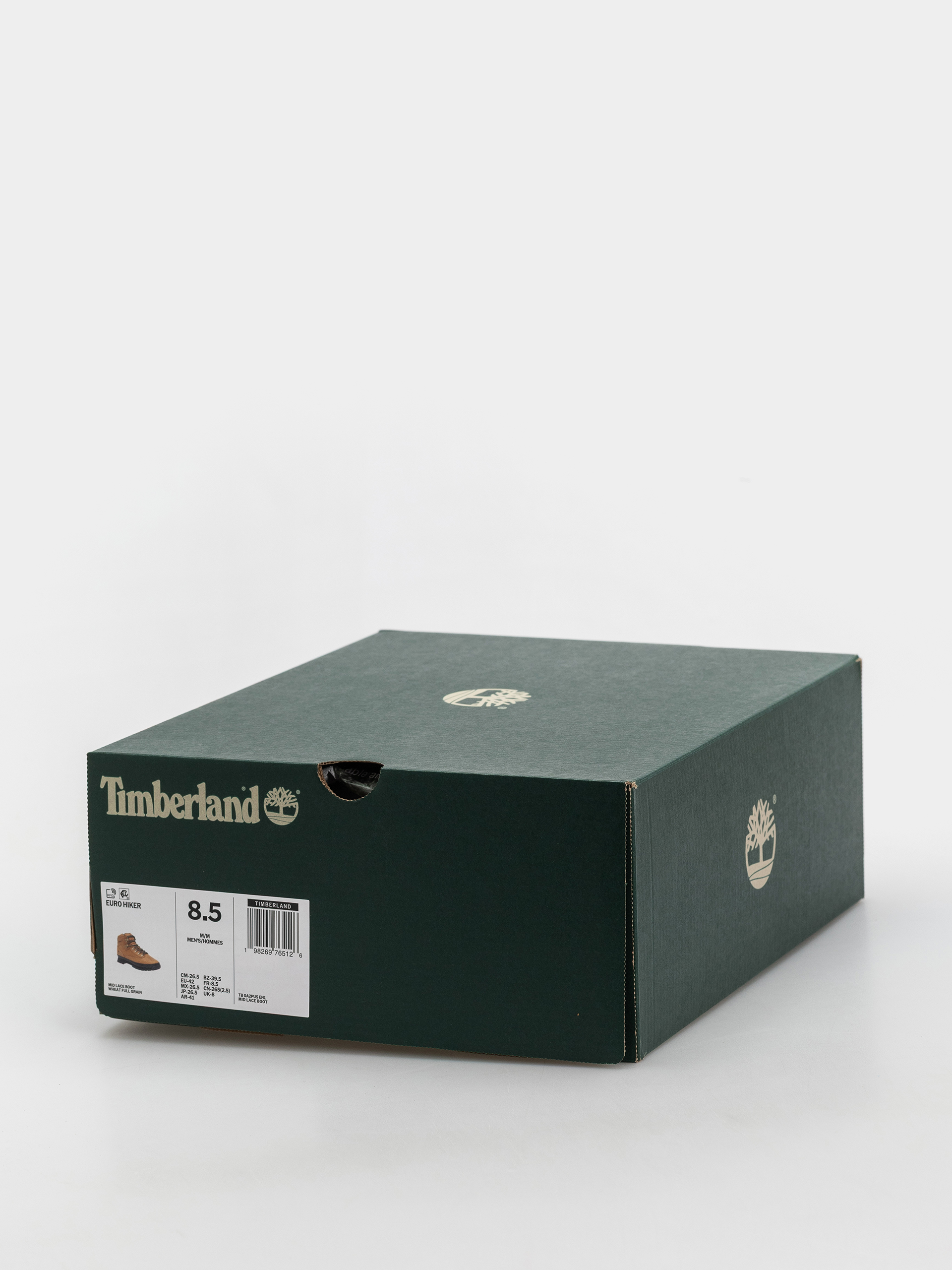 Zimné topánky Timberland Euro Hiker Mid Lace (wheat full grain)