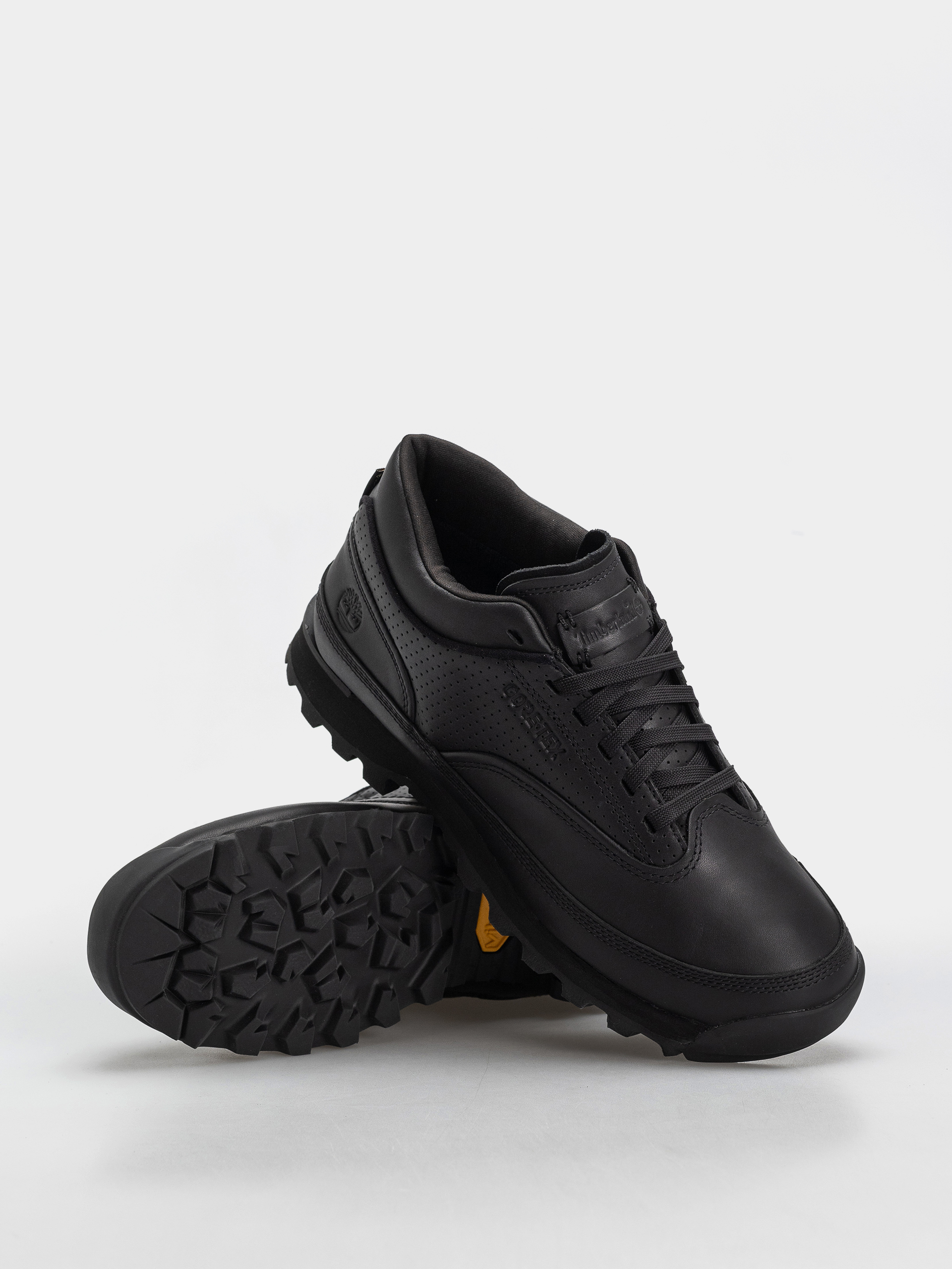 Zimné topánky Timberland Euro Hiker Low Lace Gtx (black full grain w blue)