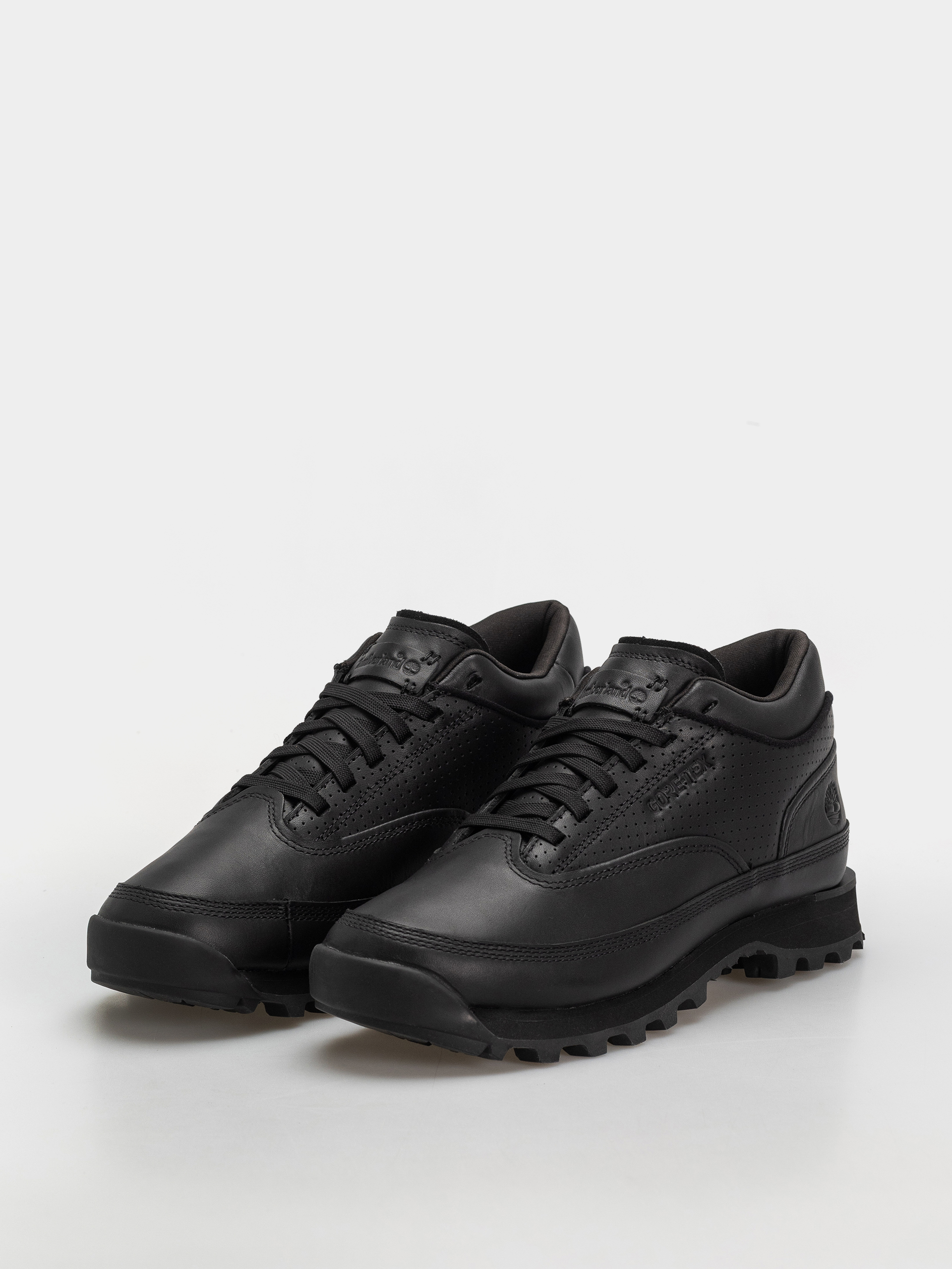 Zimné topánky Timberland Euro Hiker Low Lace Gtx (black full grain w blue)