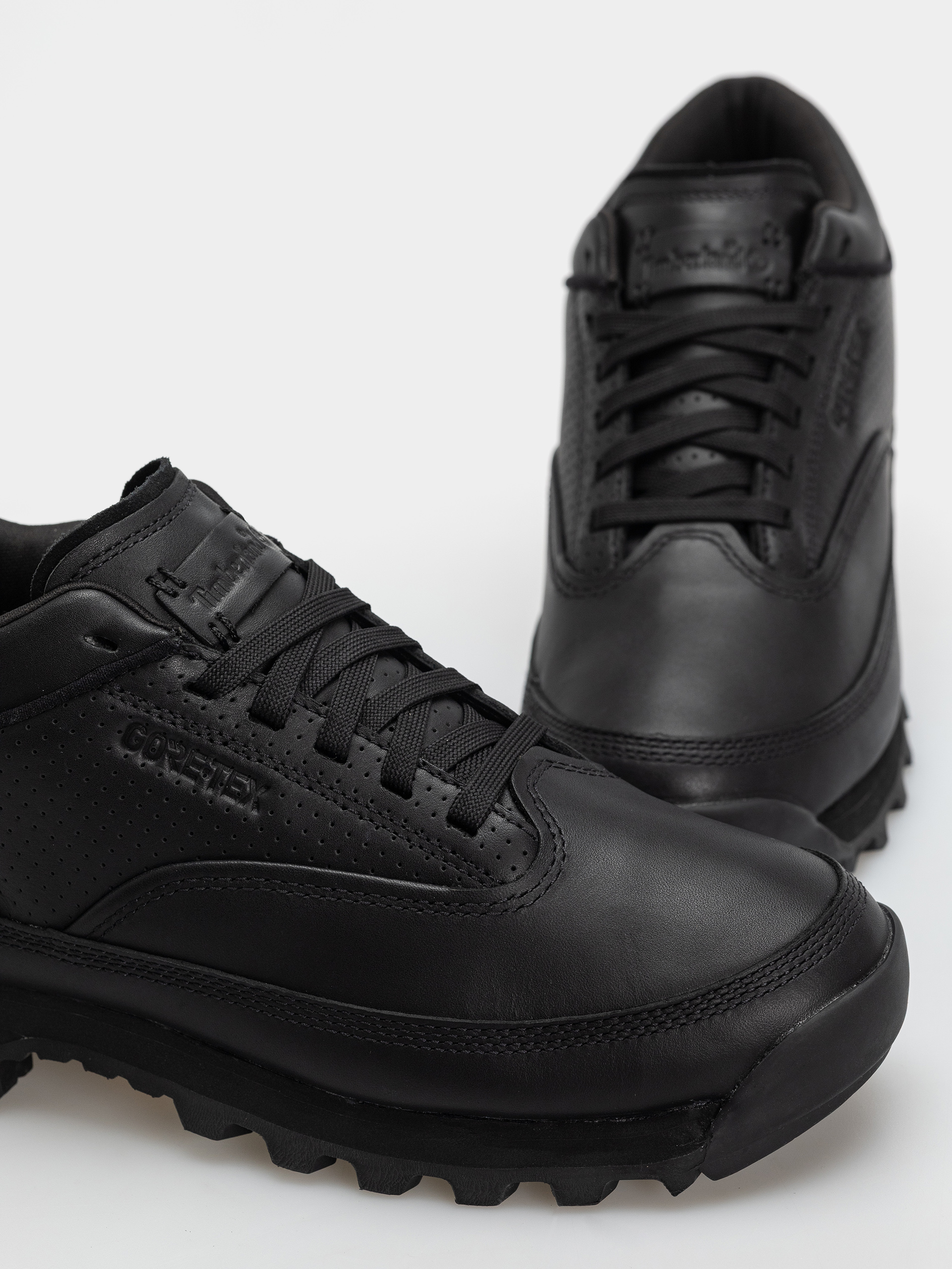 Zimné topánky Timberland Euro Hiker Low Lace Gtx (black full grain w blue)