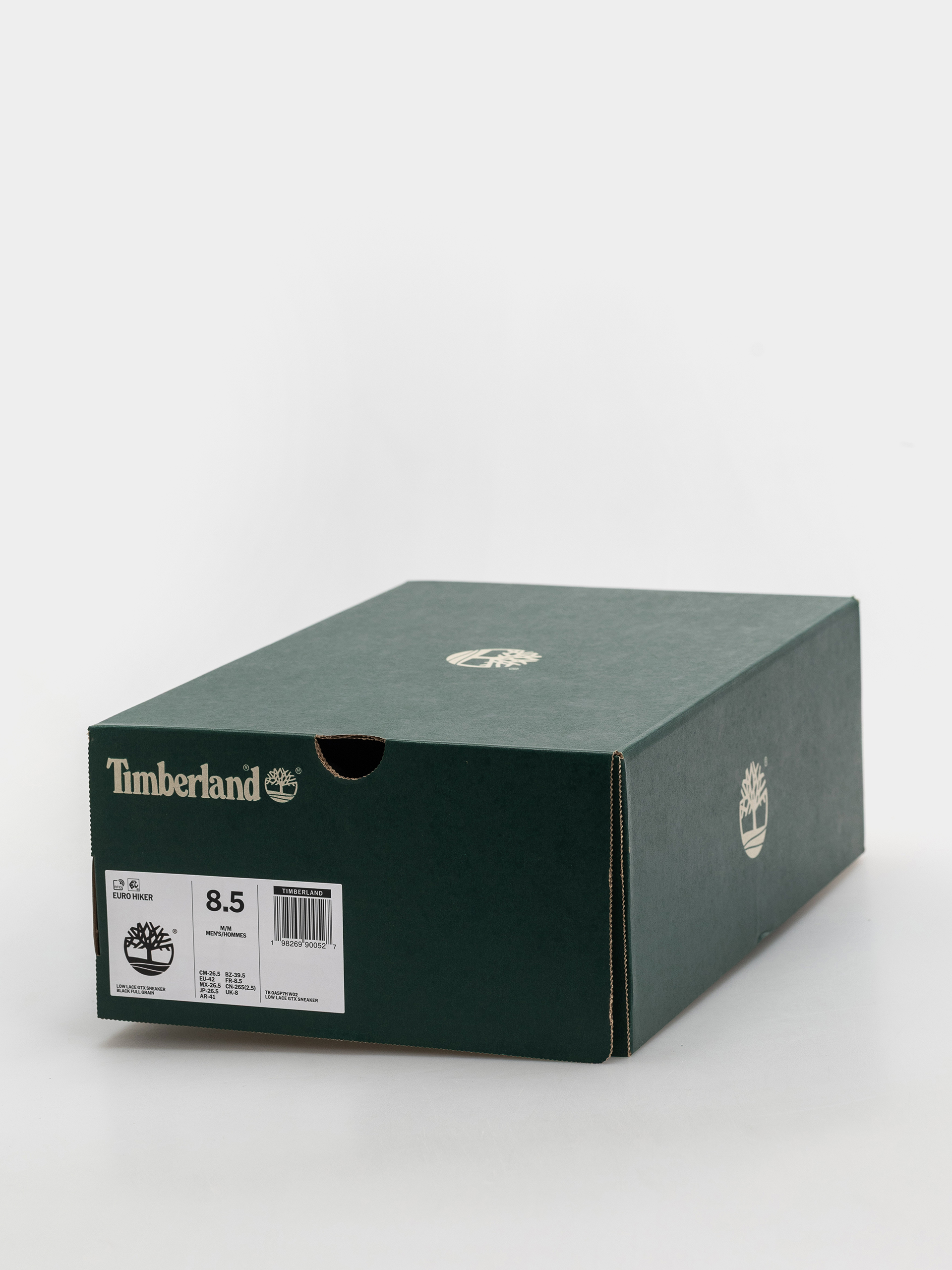 Zimné topánky Timberland Euro Hiker Low Lace Gtx (black full grain w blue)