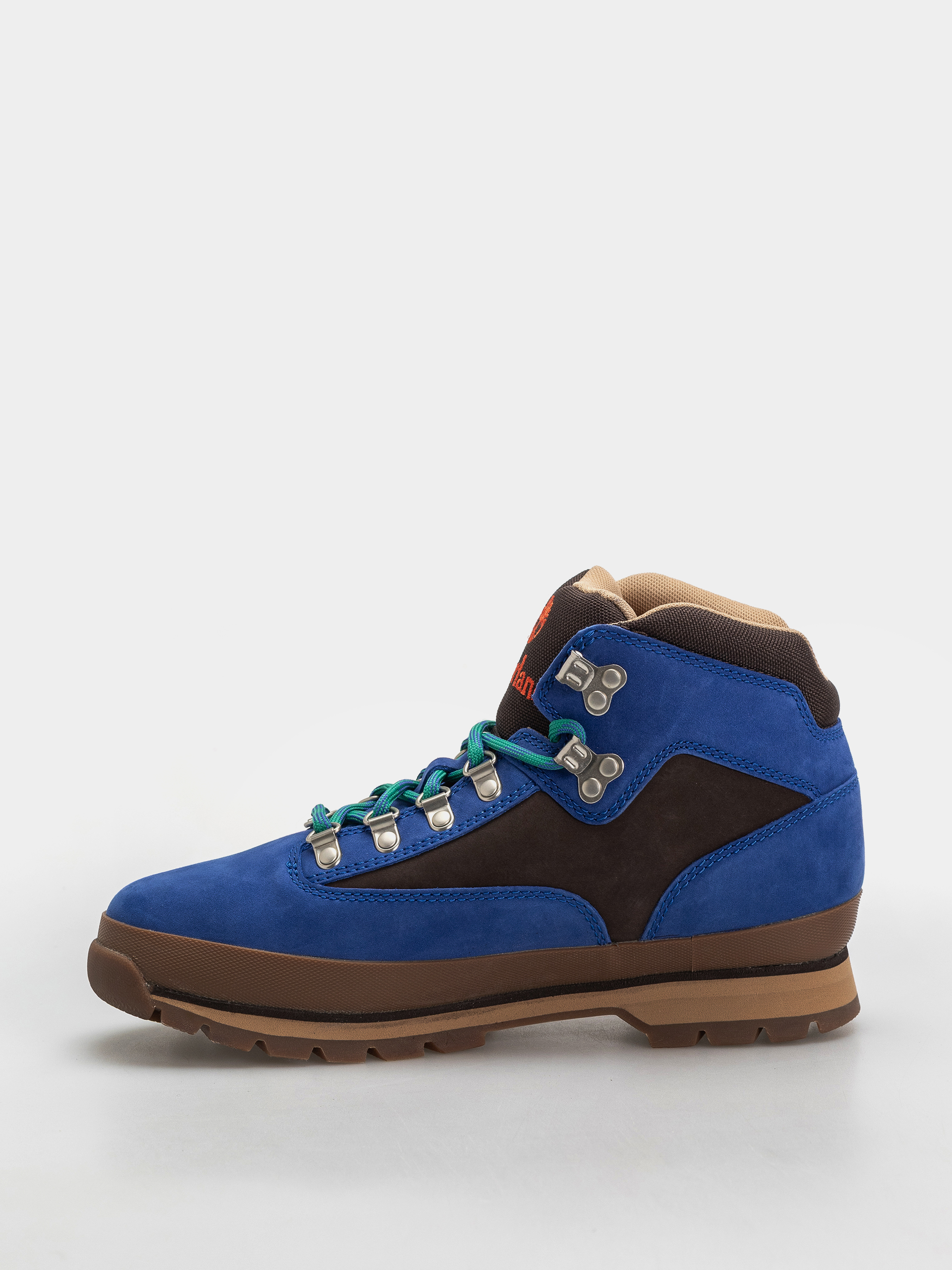 Zimné topánky Timberland Euro Hiker Mid (bright blue nubuck)
