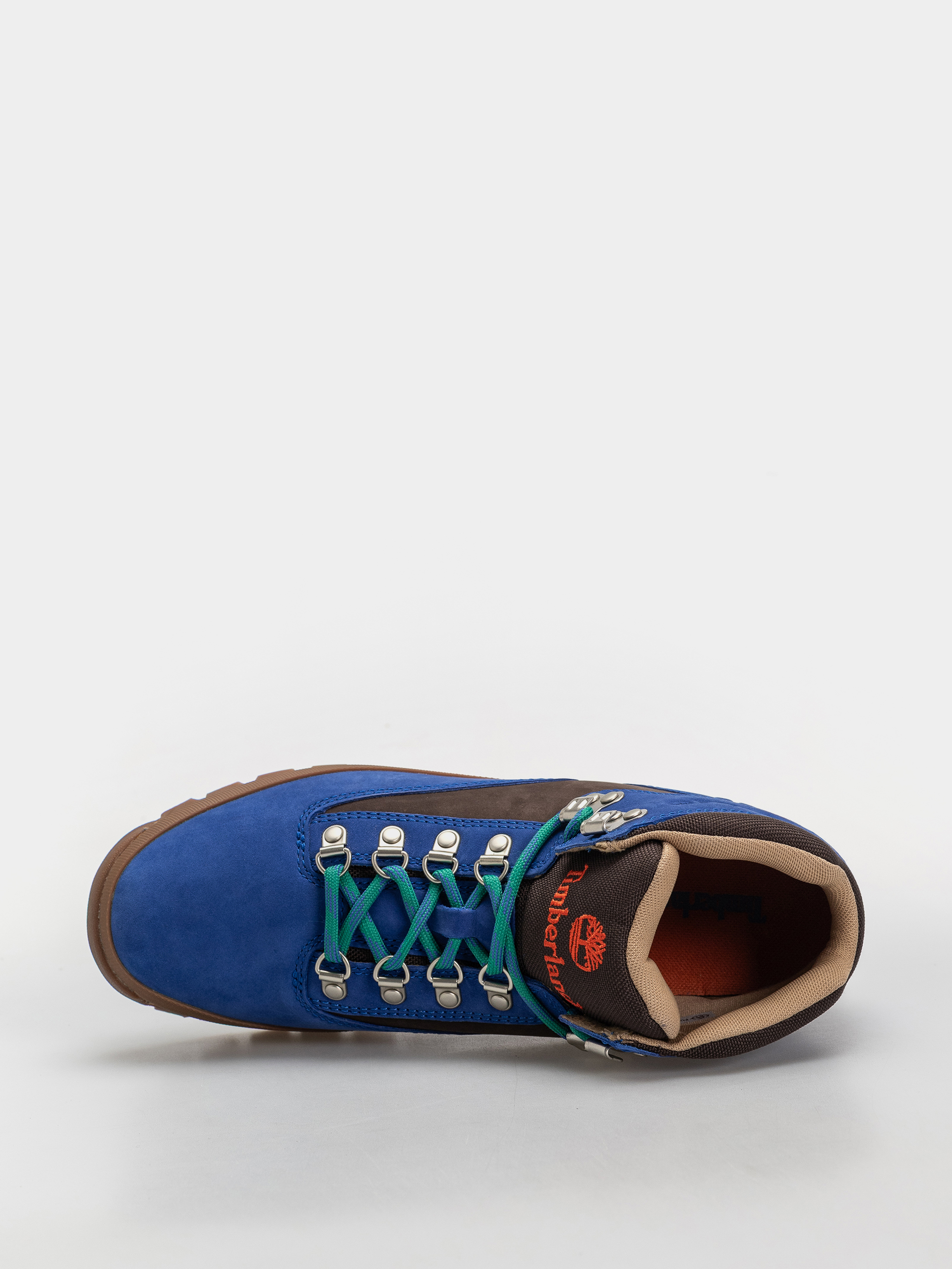 Zimné topánky Timberland Euro Hiker Mid (bright blue nubuck)