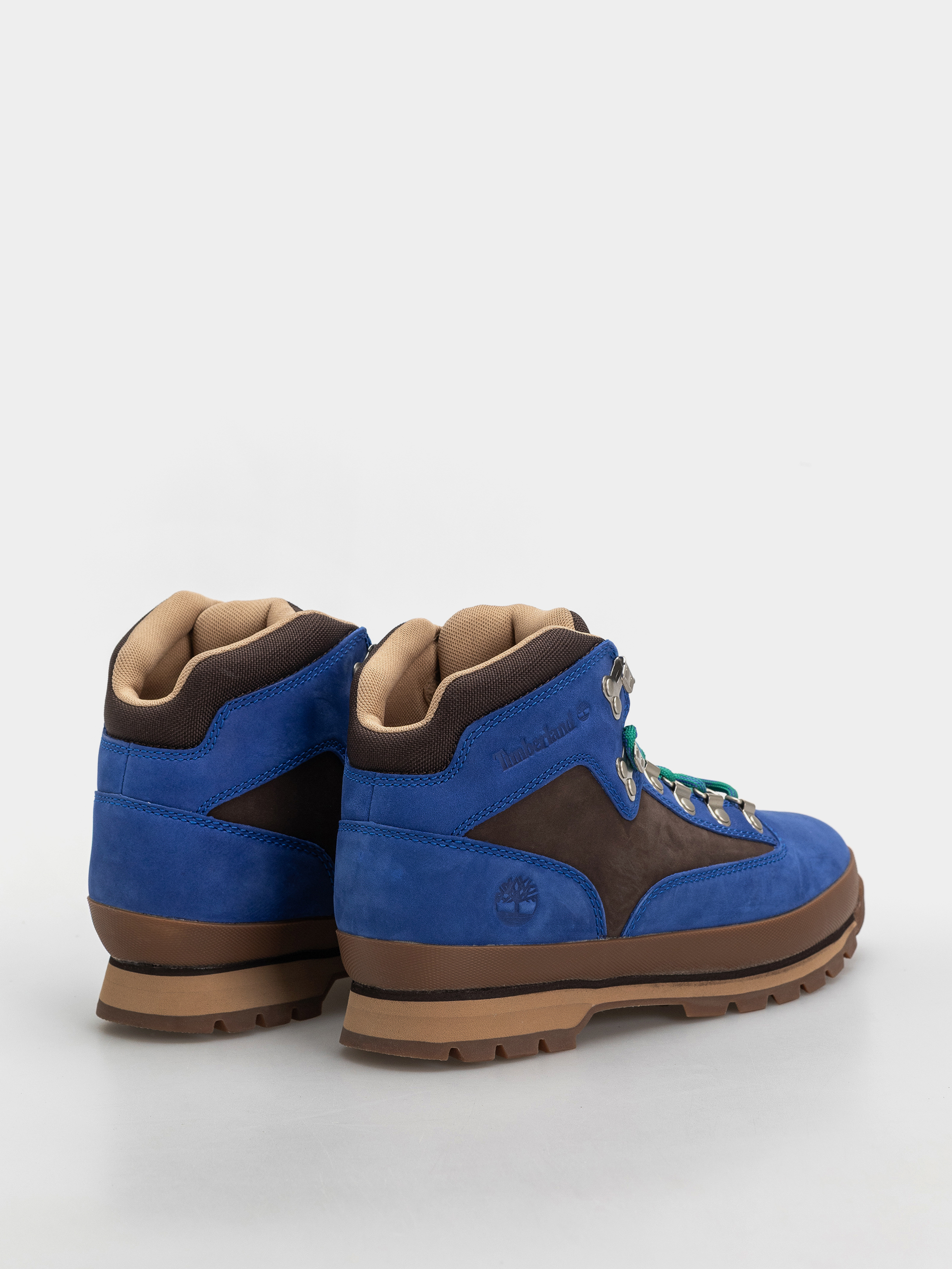 Zimné topánky Timberland Euro Hiker Mid (bright blue nubuck)