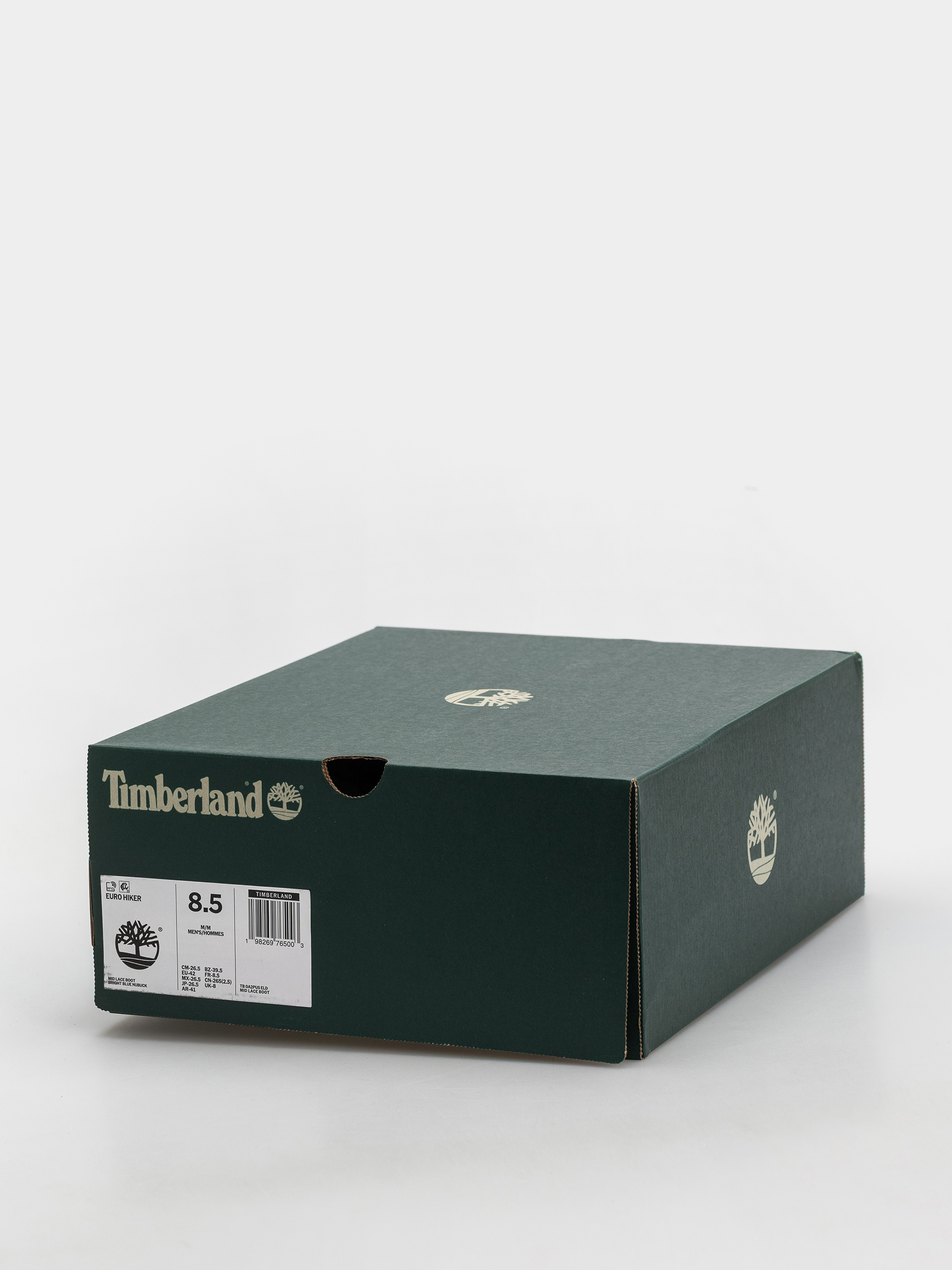 Zimné topánky Timberland Euro Hiker Mid (bright blue nubuck)