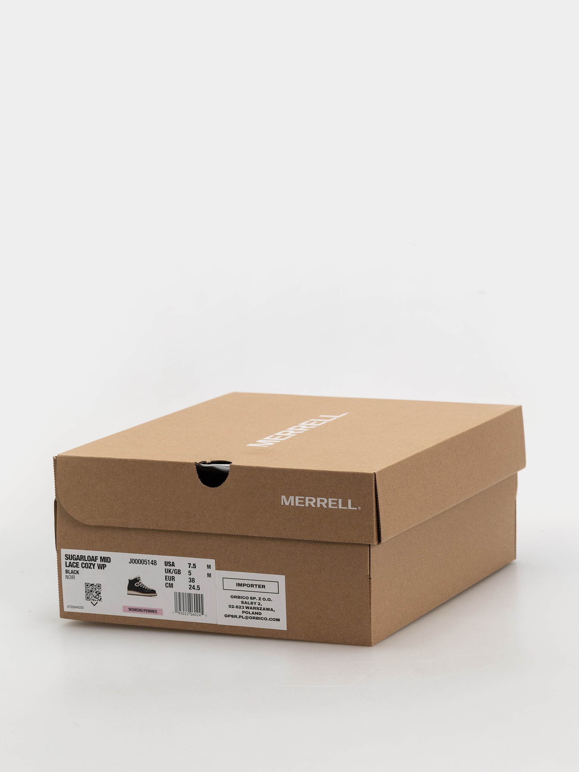 Topánky Merrell Sugarloaf Mid Wmn (black)