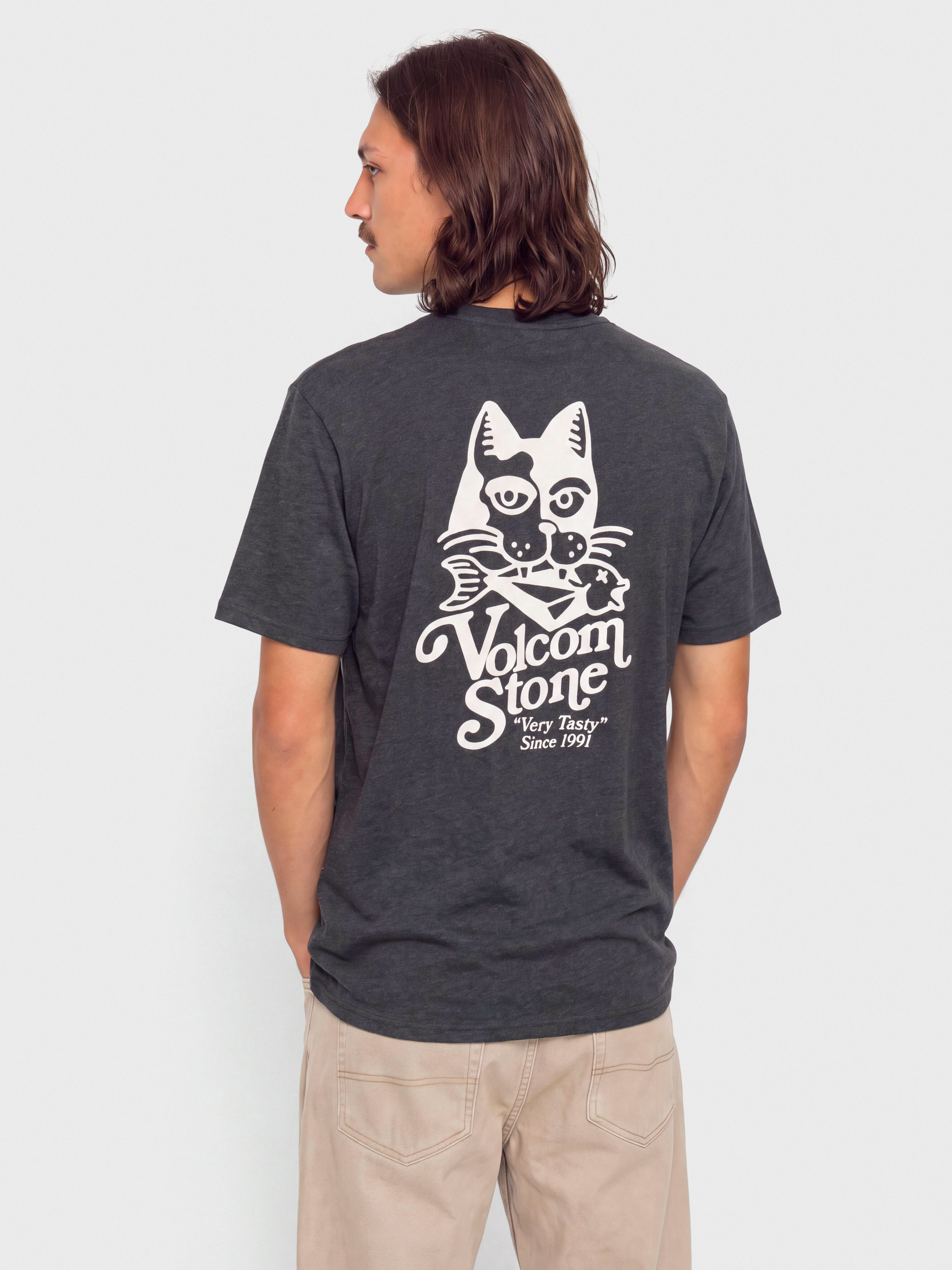 Tričko Volcom Tasty Hth (heather black)