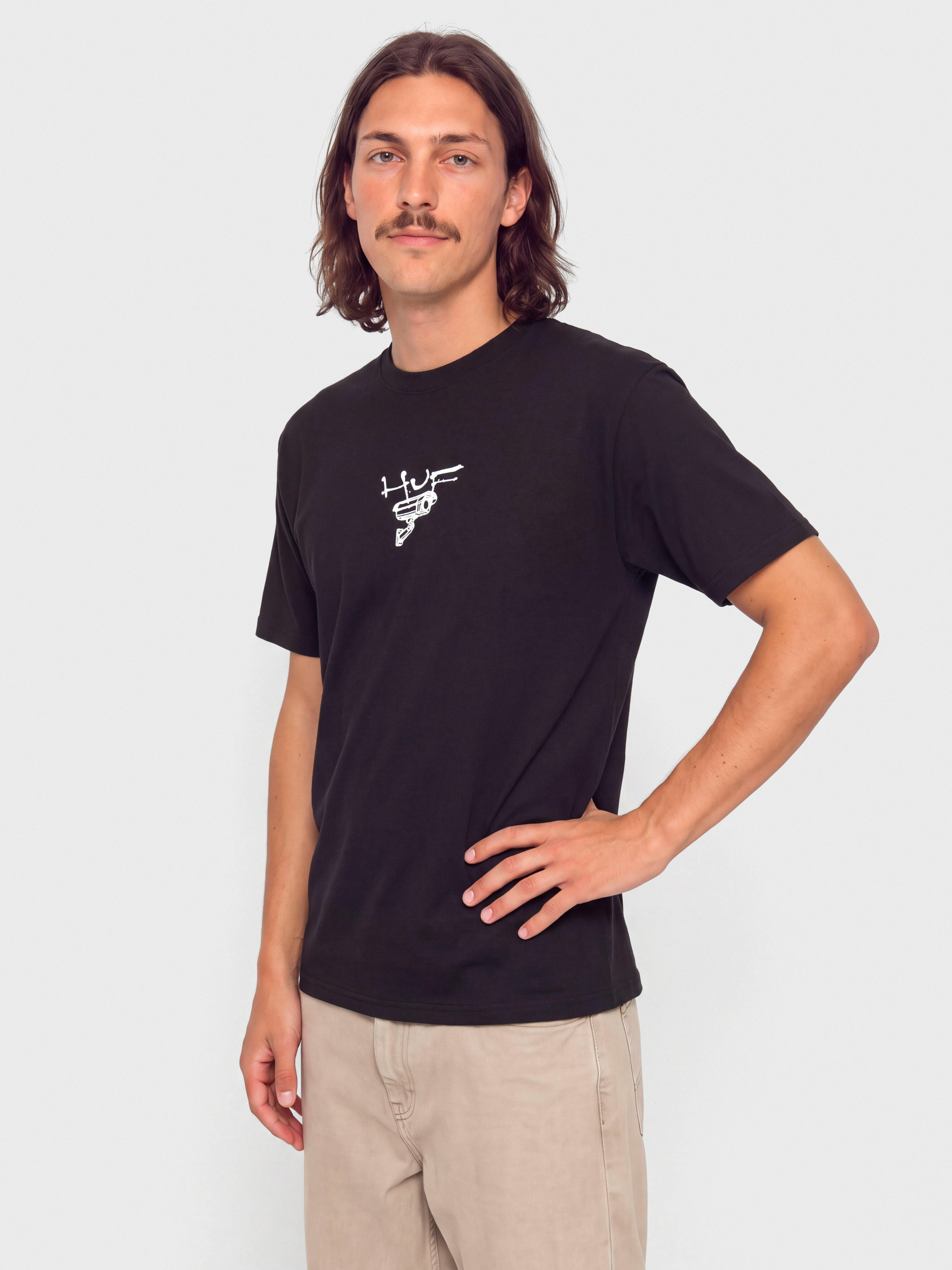 Tričko HUF Interzone (black)