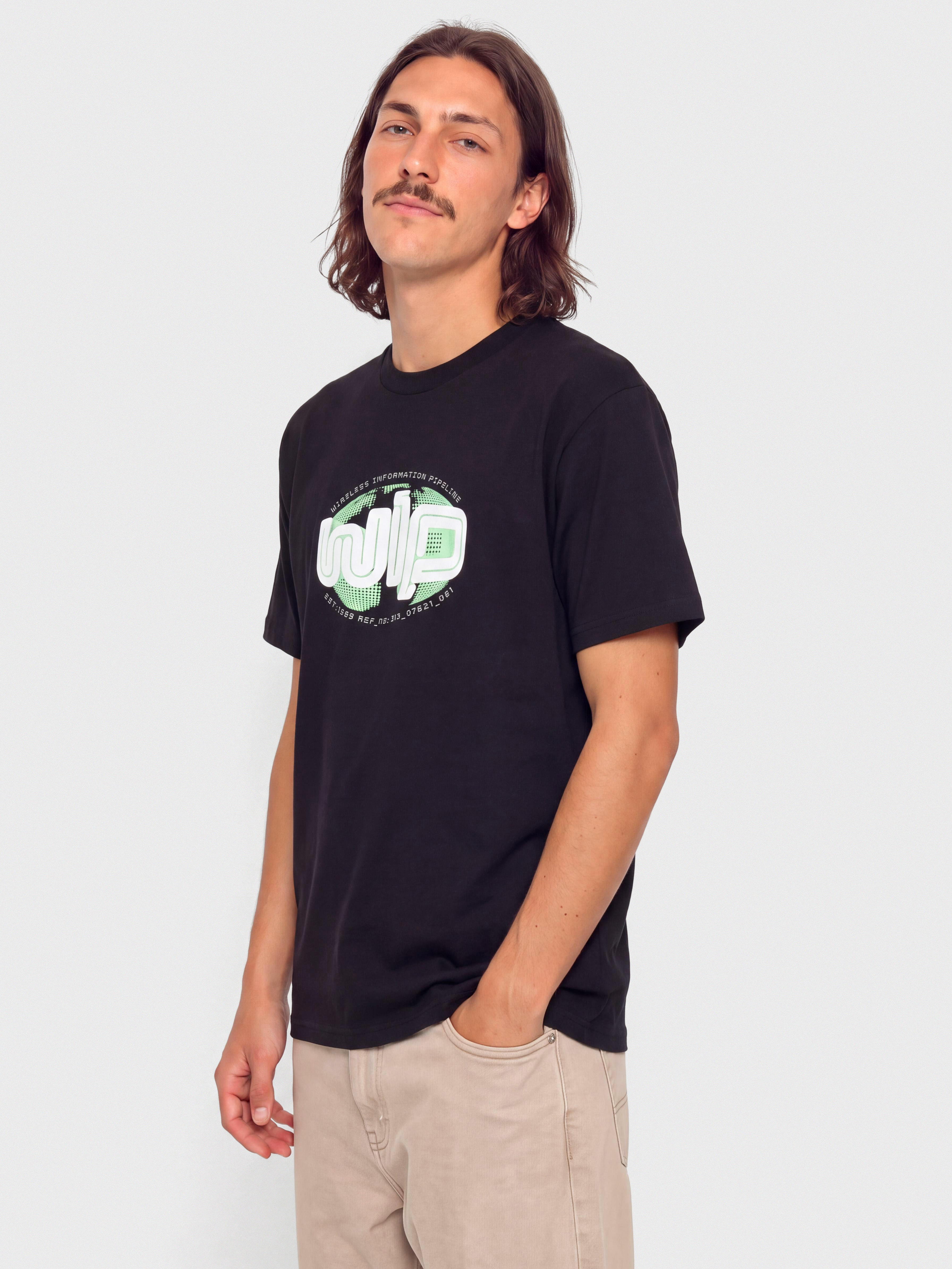 Tričko Carhartt WIP Wireless (black)