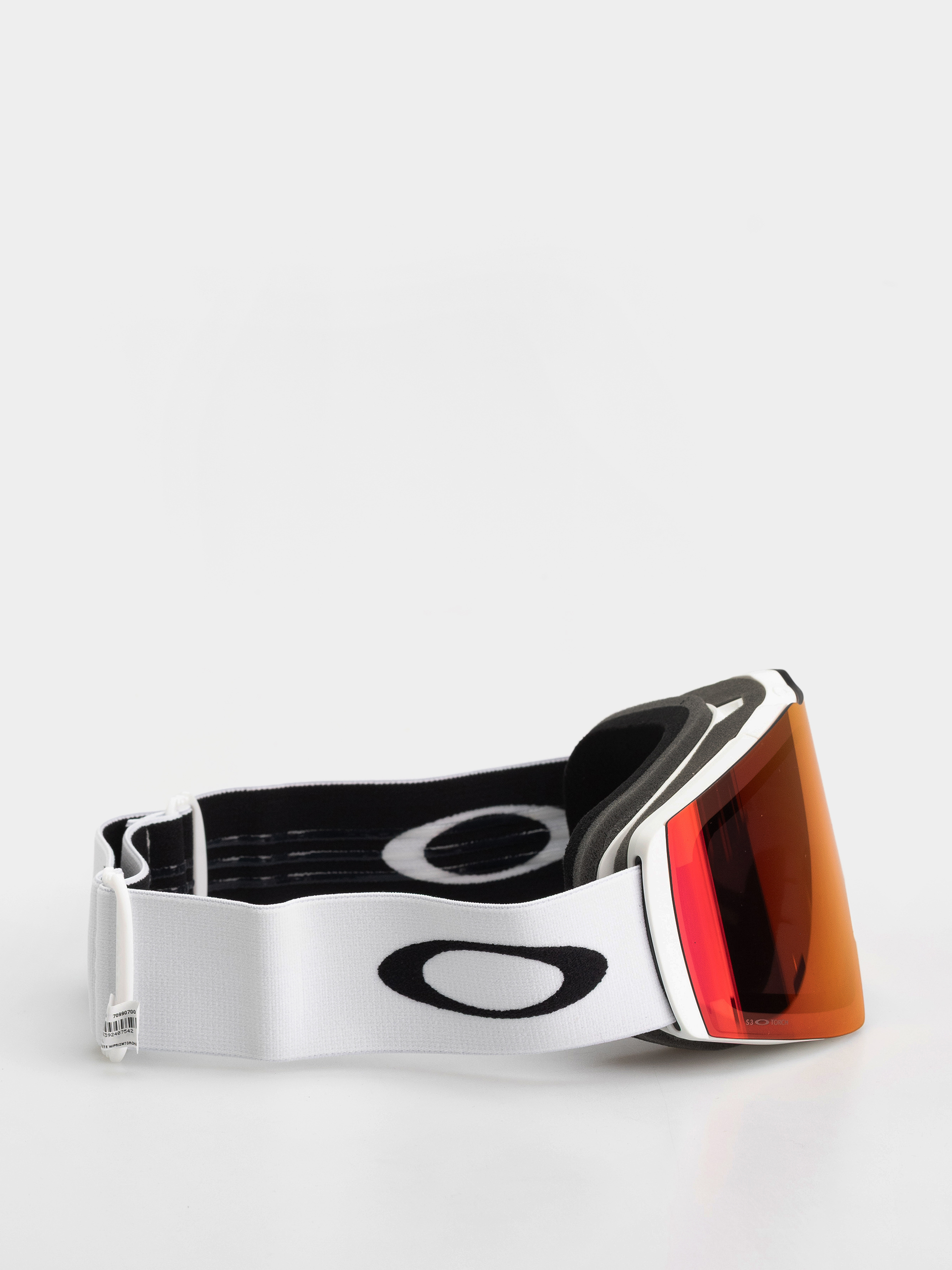 Snowboardové okuliare Oakley Fall Line L (matte white/prizm snow torch iridium)