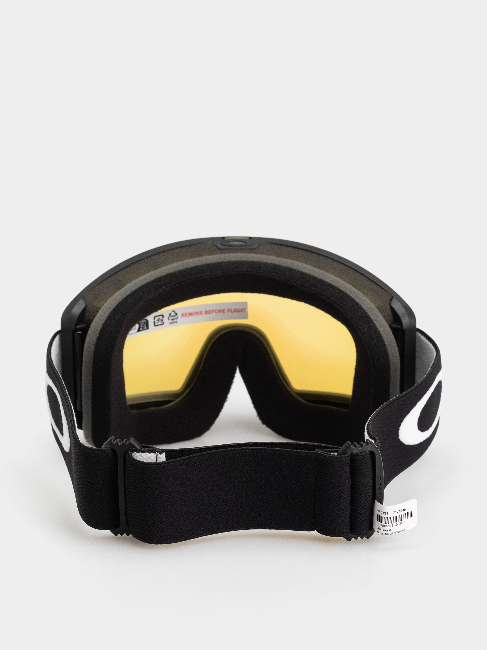 Snowboardové okuliare Oakley Target Line M (matte black/hi yellow)