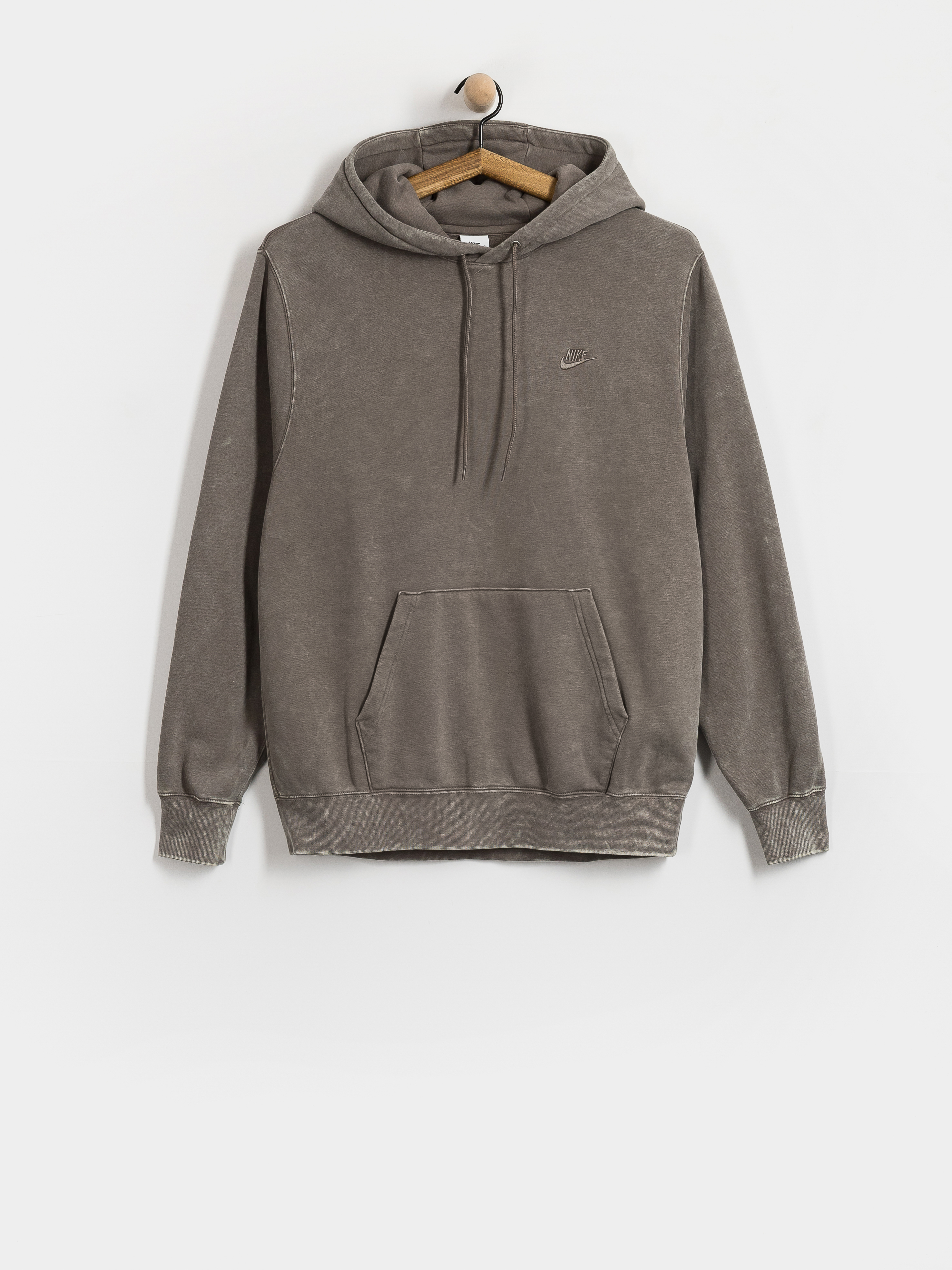 Mikina s kapucňou Nike SB Sportswear Club HD (cave stone/cave stone)