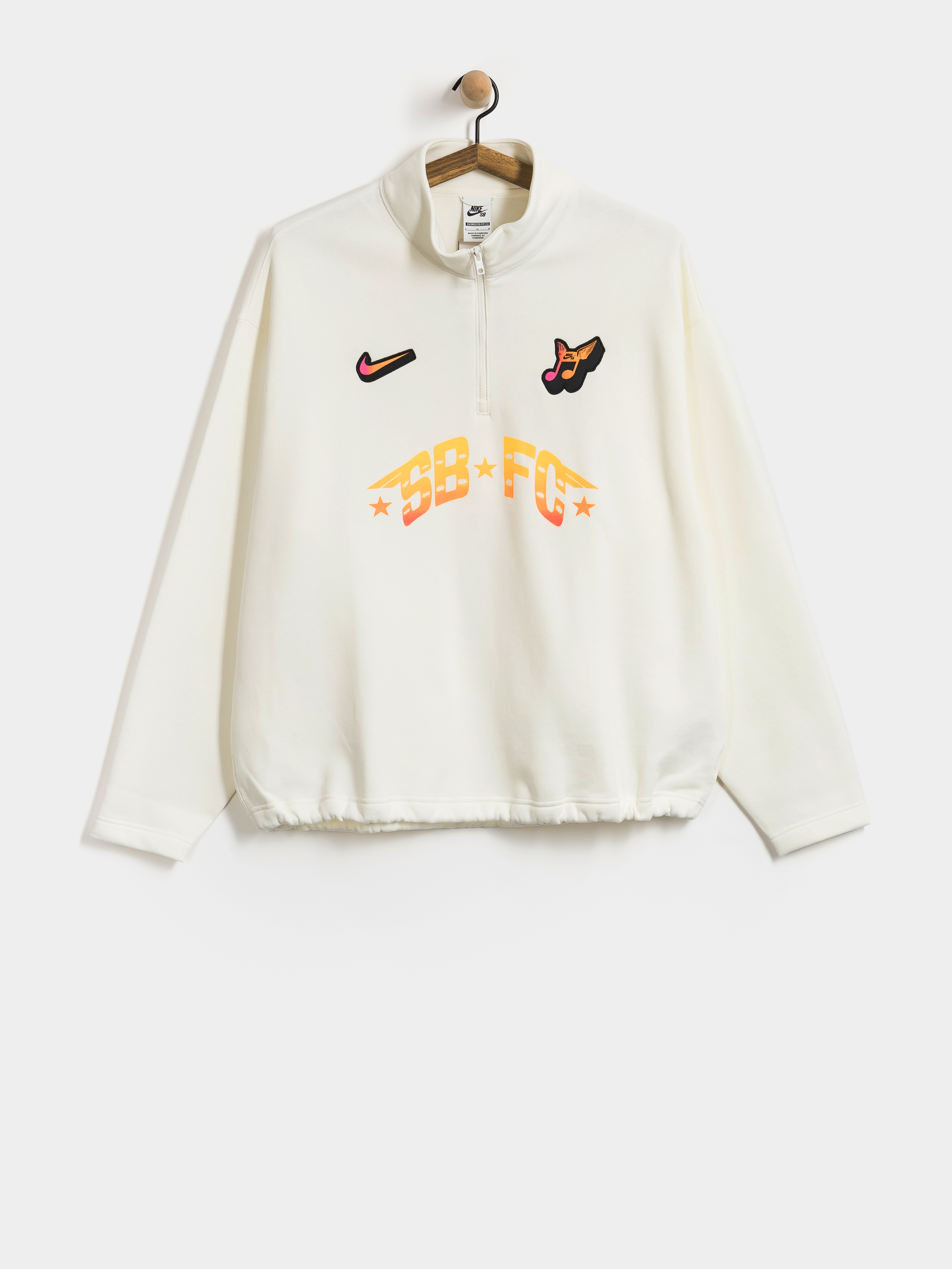 Mikina Nike SB Half Zip Crew BB (sail)
