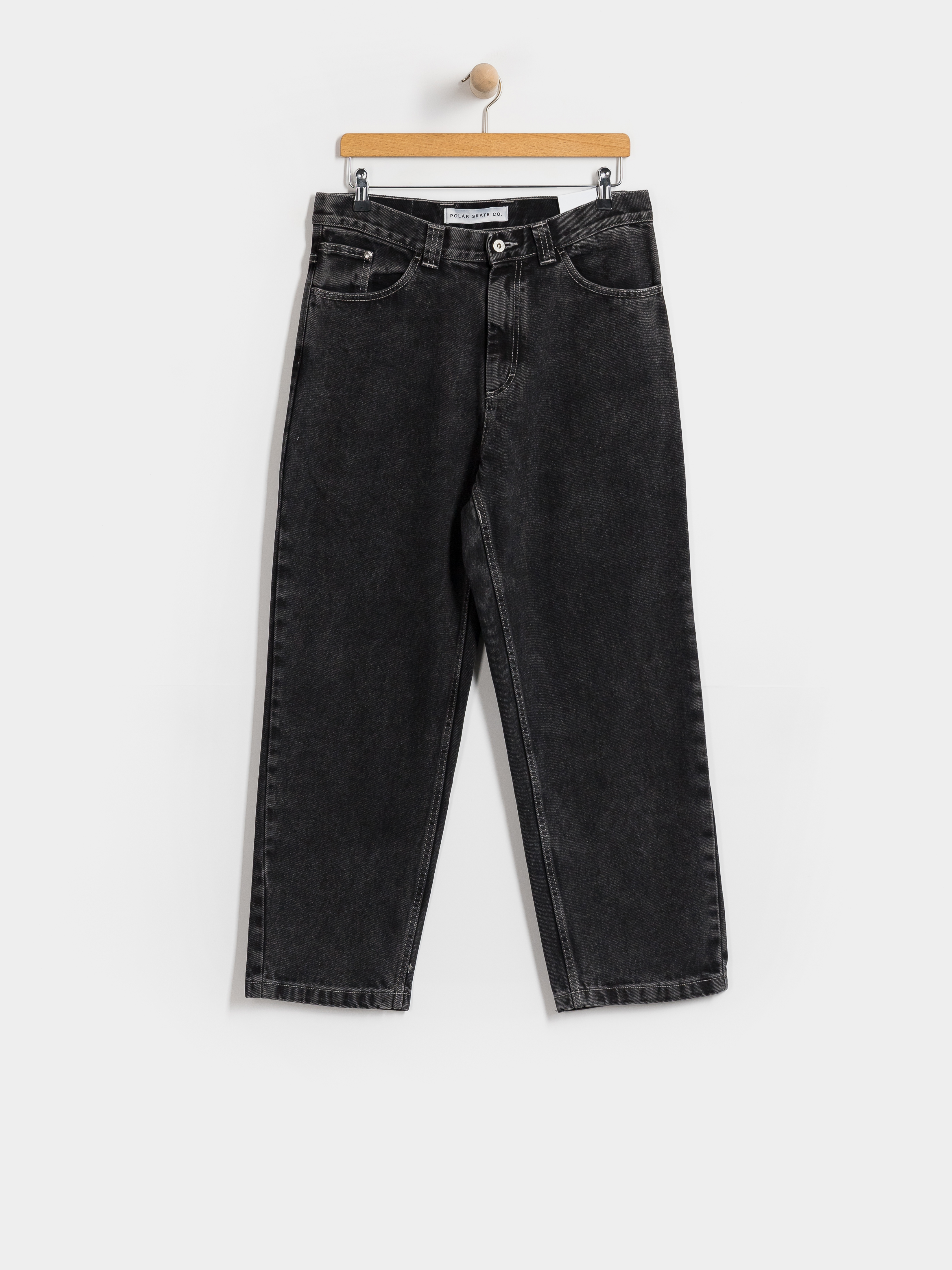 Nohavice Polar Skate 93 Denim (silver black)