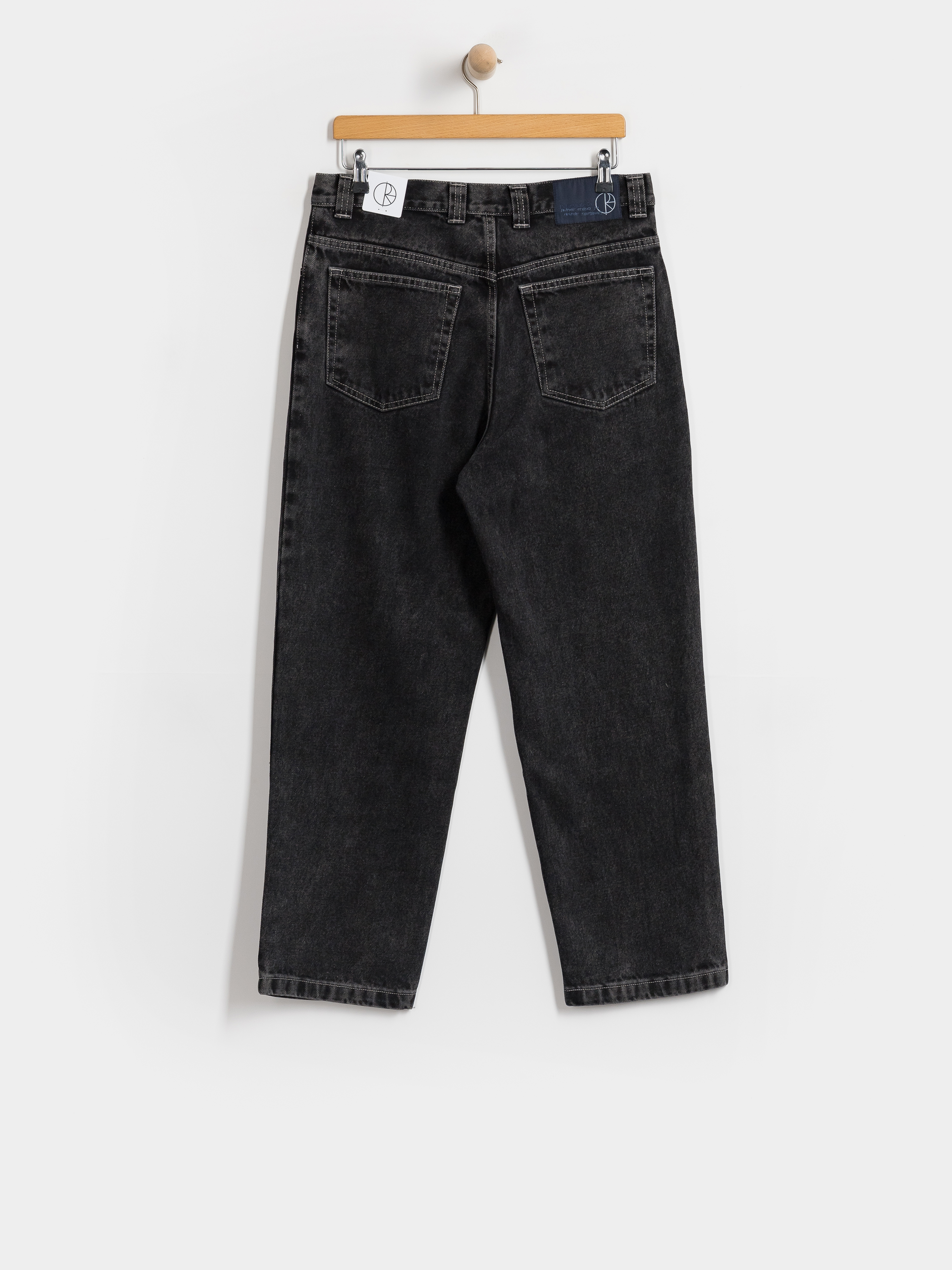Nohavice Polar Skate 93 Denim (silver black)