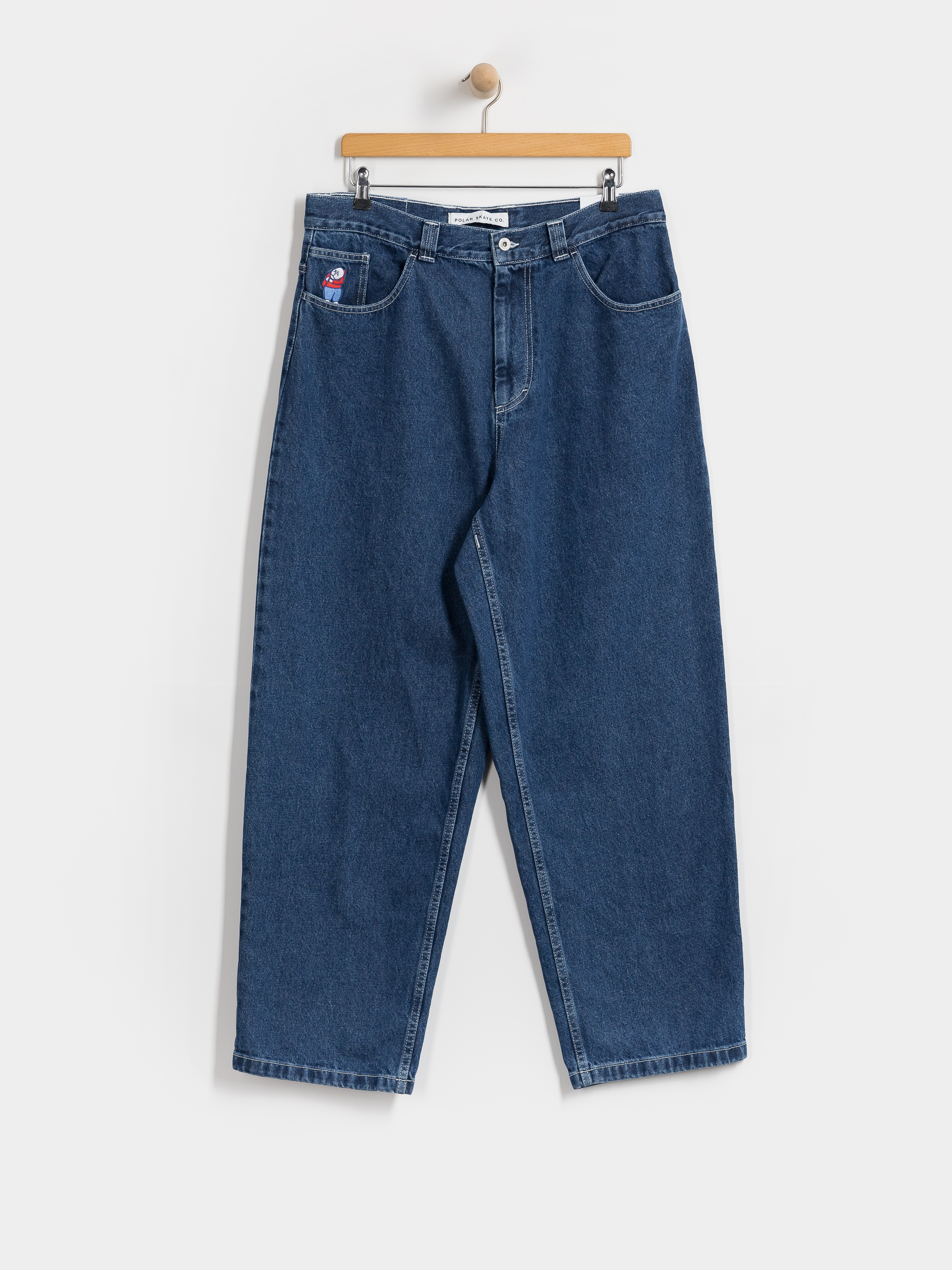 Nohavice Polar Skate Big Boy Jeans (blue wash og)