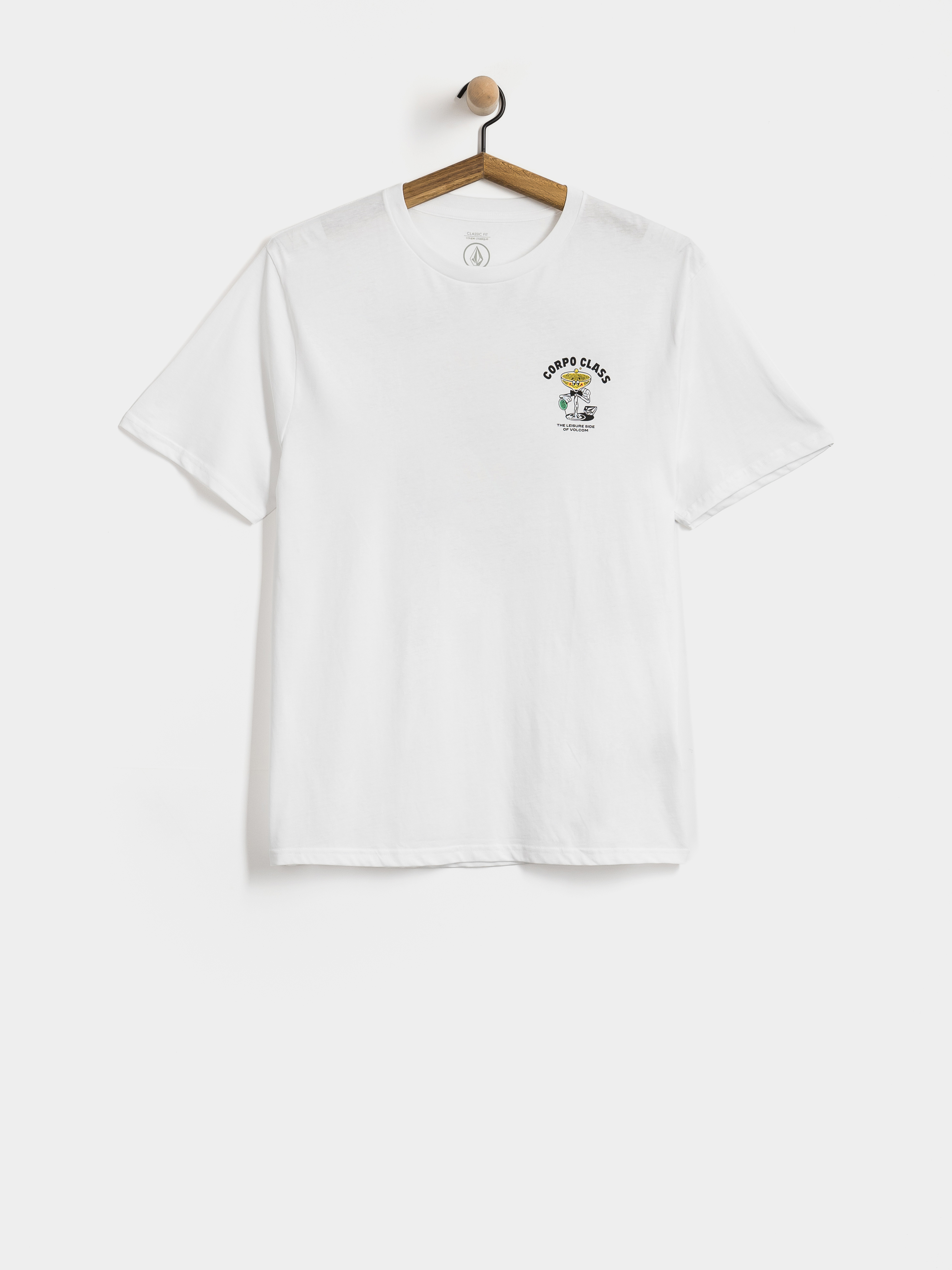 Tričko Volcom Corpo Class Bsc (white)