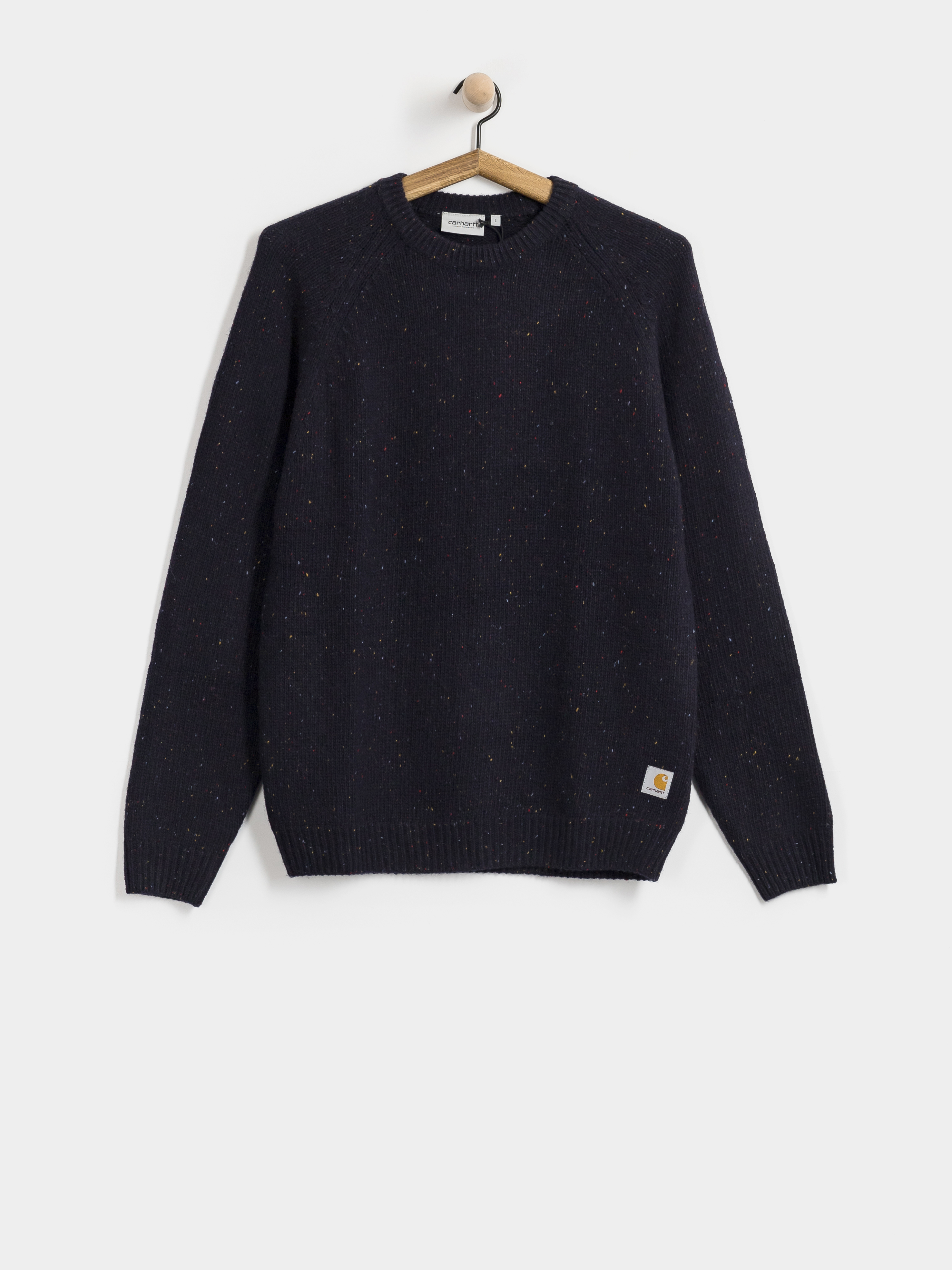 Sveter Carhartt WIP Anglistic (speckled dark navy)
