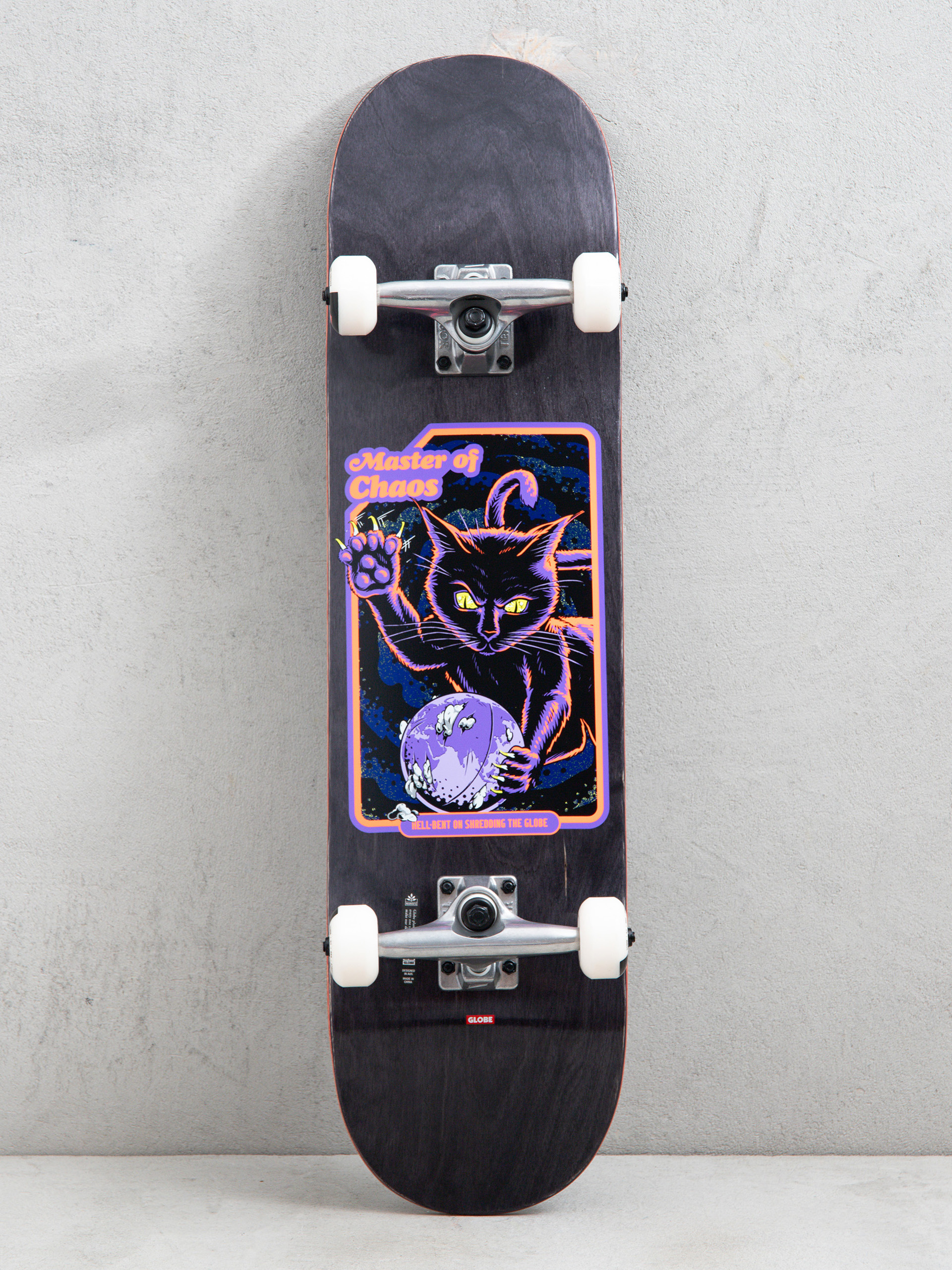 Skateboard Globe G1 Master Of Chaos (black cat)